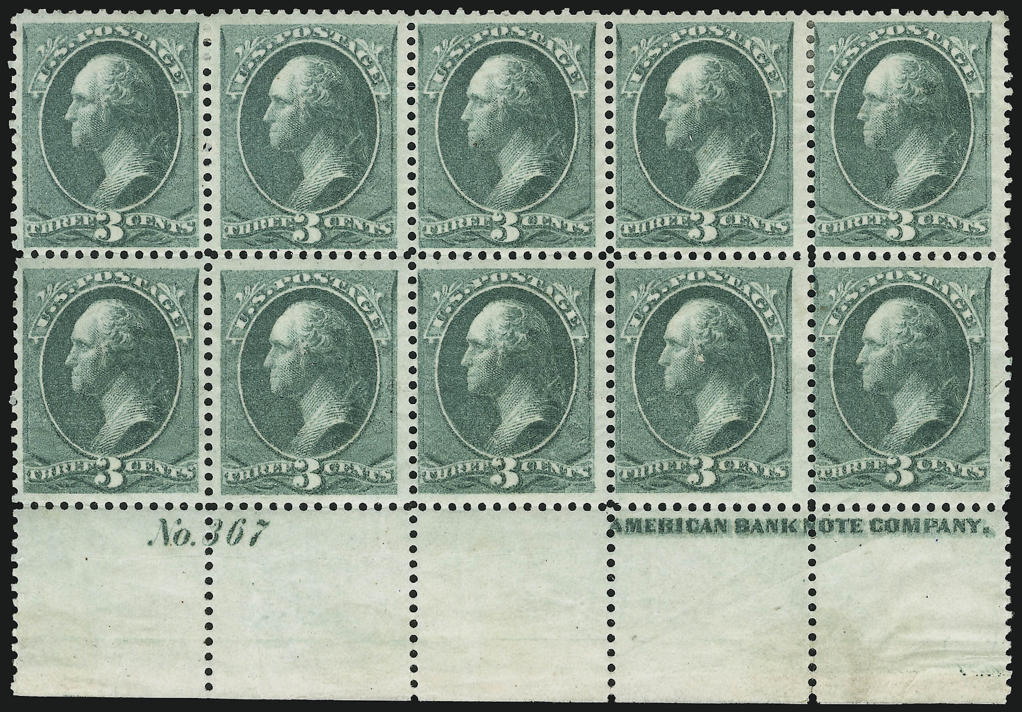Sale no. 904 — Lot no. 170 — Siegel Auction Galleries