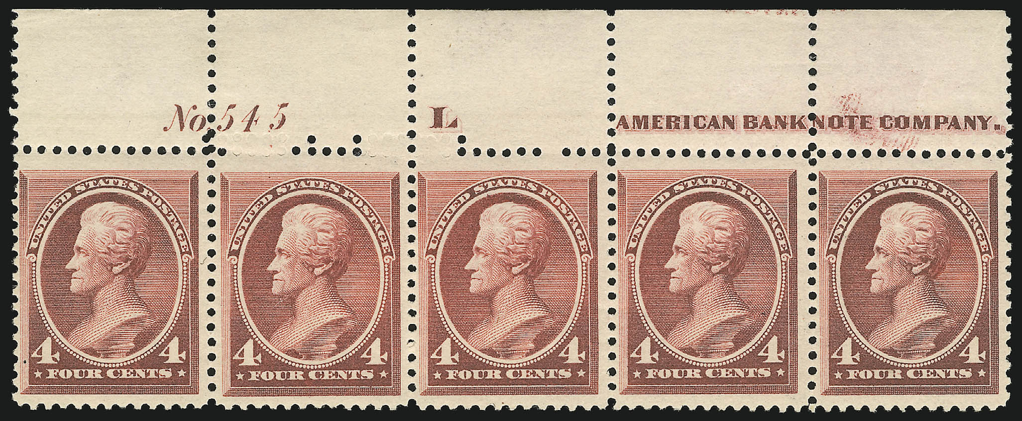Sale no. 905 — Lot no. 1924 — Siegel Auction Galleries