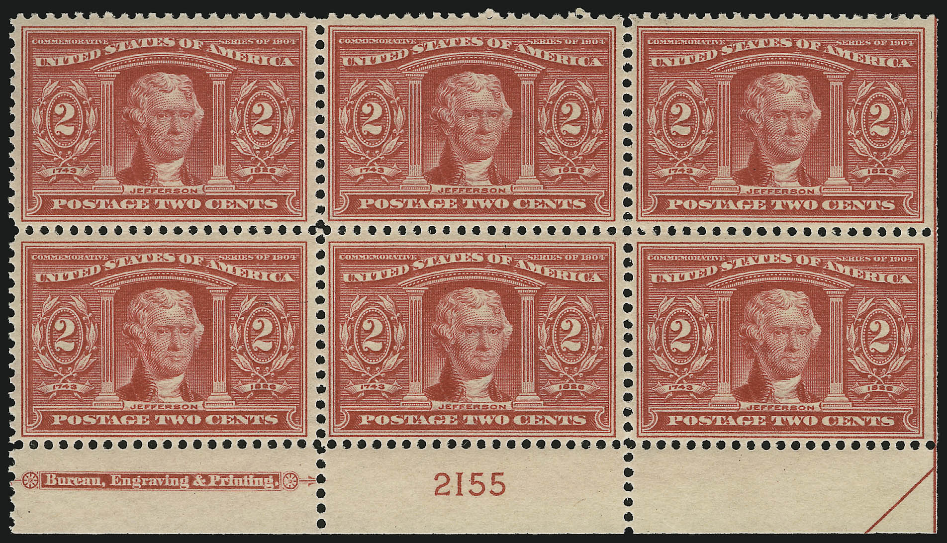 Sale no. 905 — Lot no. 2358 — Siegel Auction Galleries