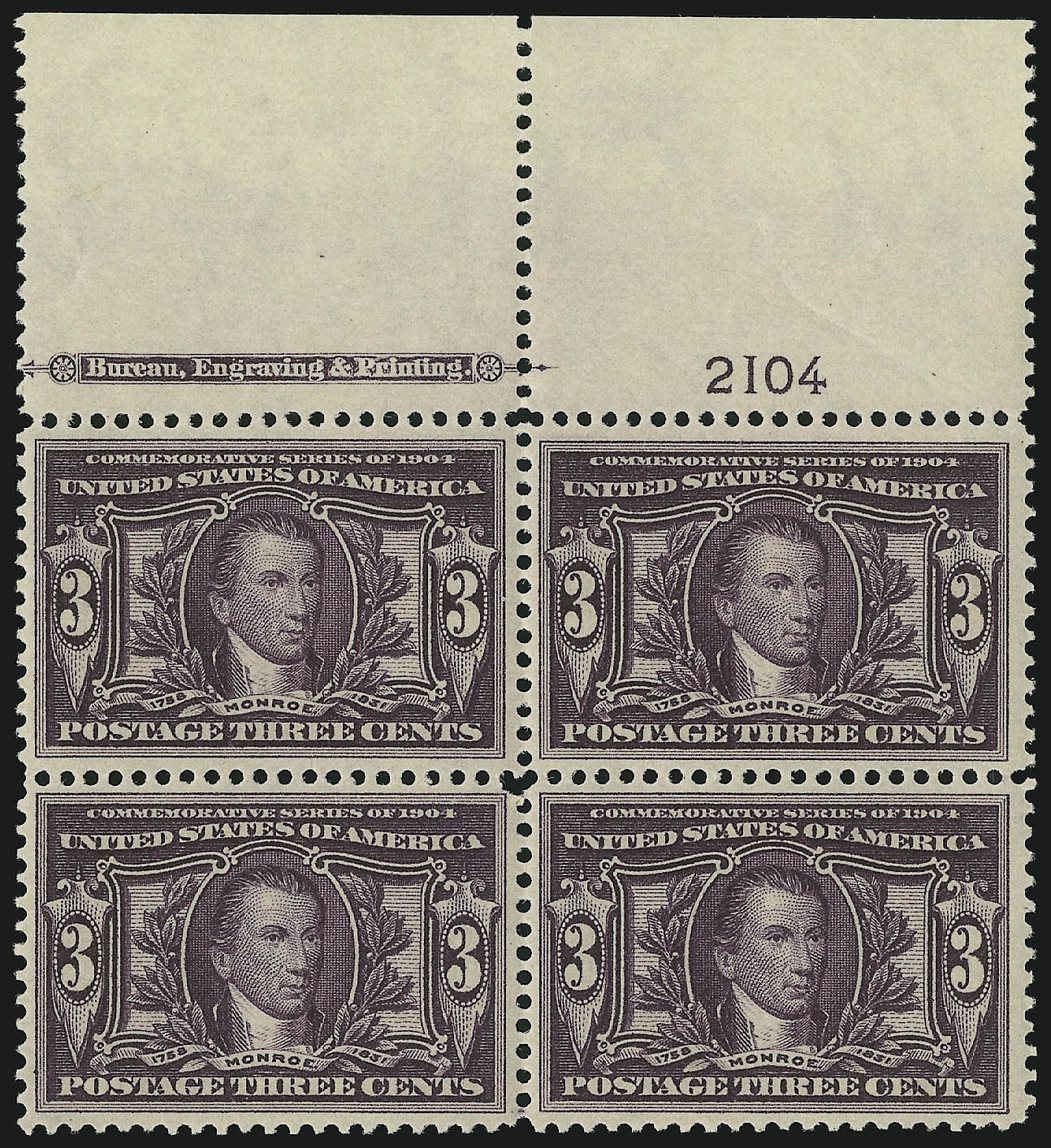 Sale no. 905 — Lot no. 2360 — Siegel Auction Galleries