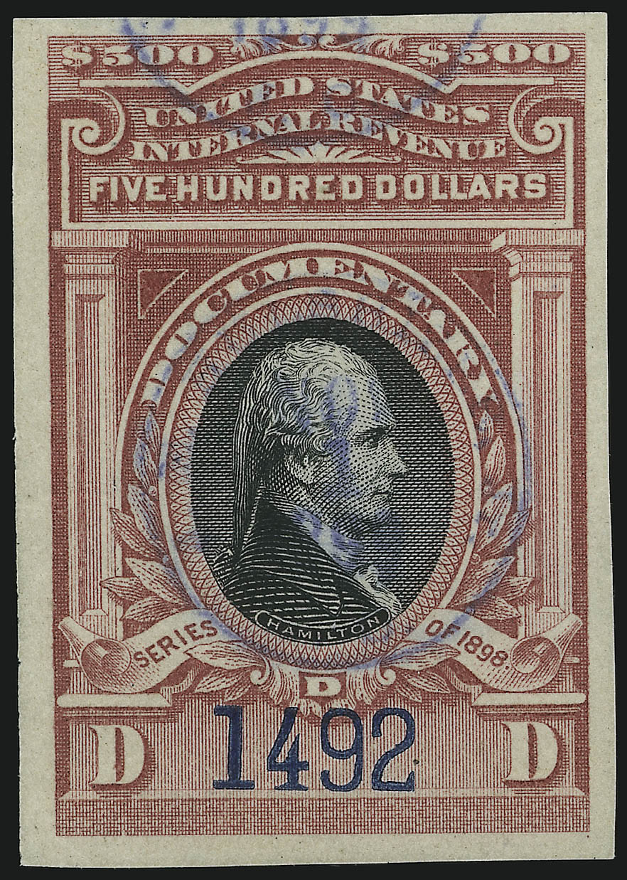 Sale no. 905 — Lot no. 3586 — Siegel Auction Galleries