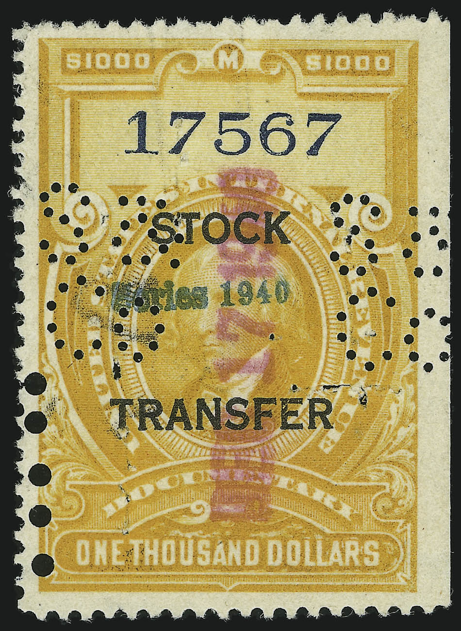 Sale no. 905 — Lot no. 3598 — Siegel Auction Galleries