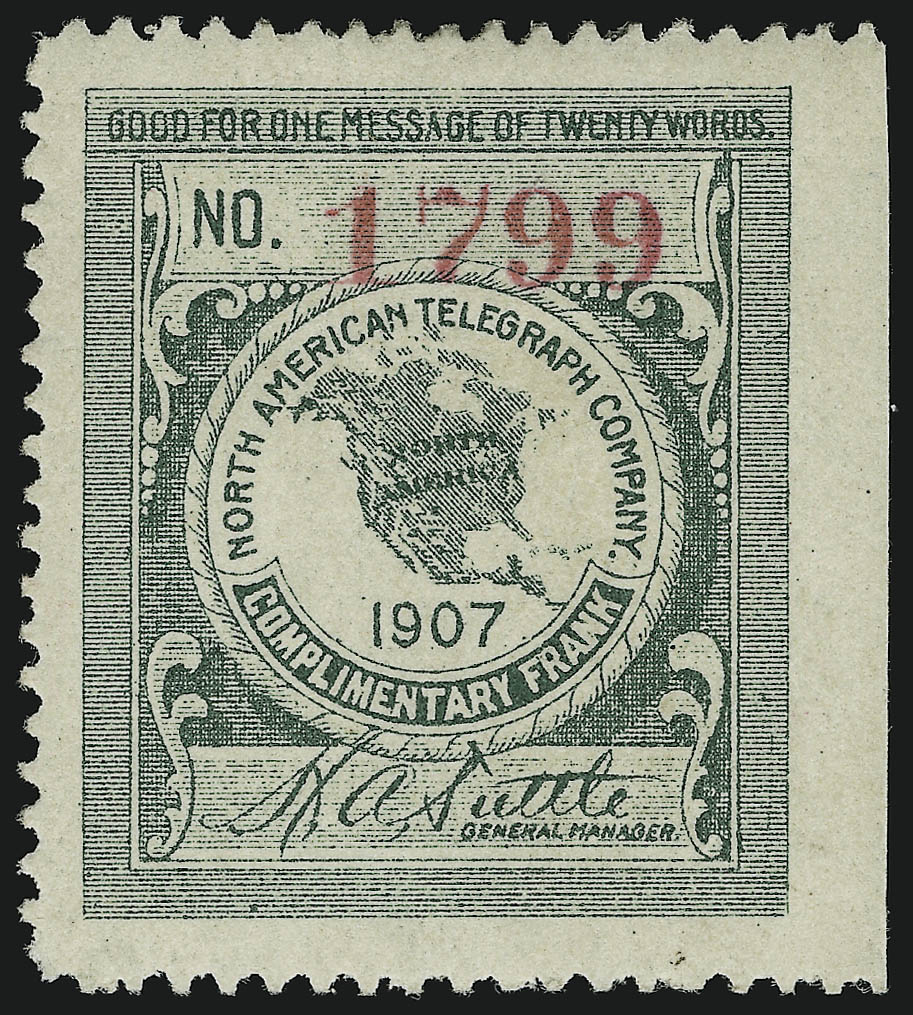 Sale no. 905 — Lot no. 3775 — Siegel Auction Galleries