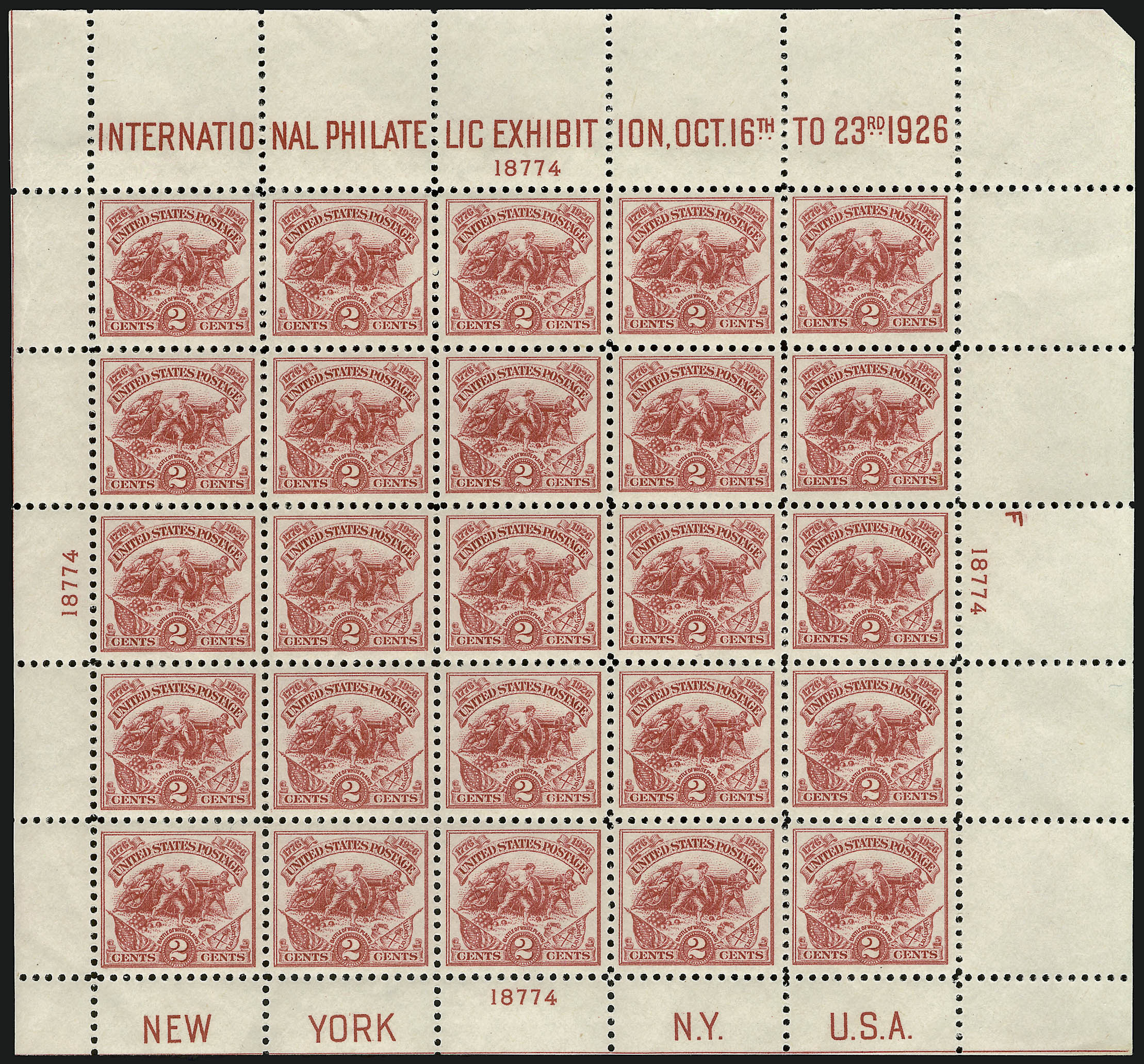 Sale no. 910 — Lot no. 134 — Siegel Auction Galleries