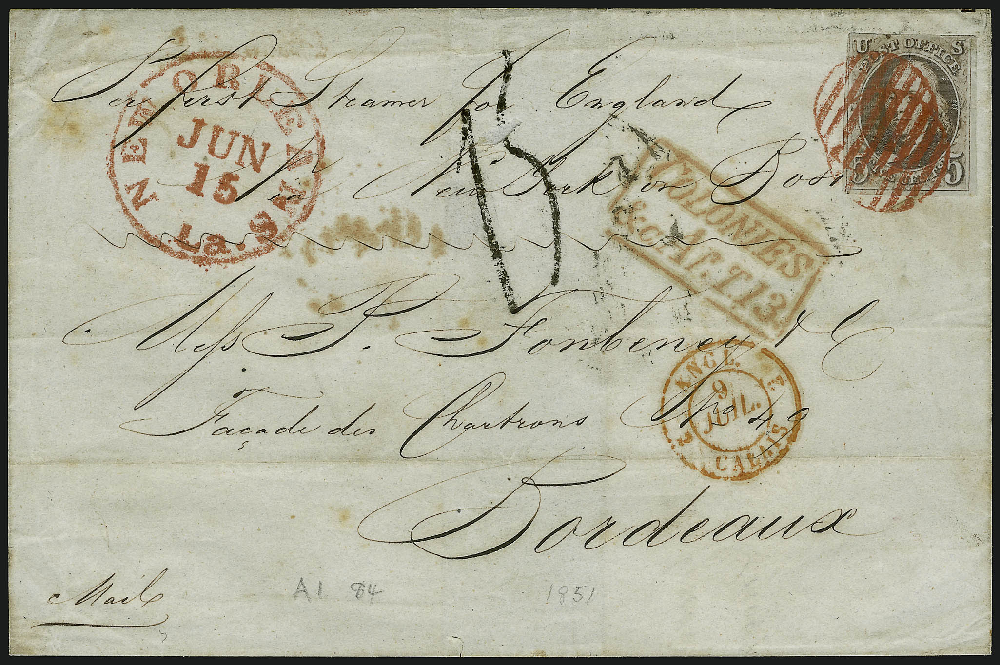 Sale no. 913 — Lot no. 522 — Siegel Auction Galleries
