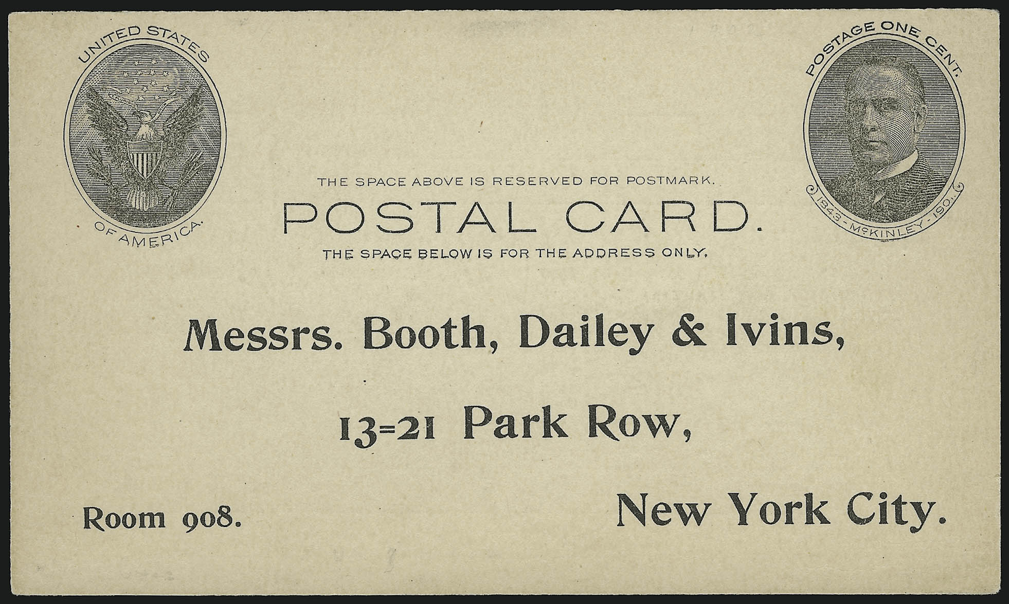 Sale no. 913 — Lot no. 932 — Siegel Auction Galleries