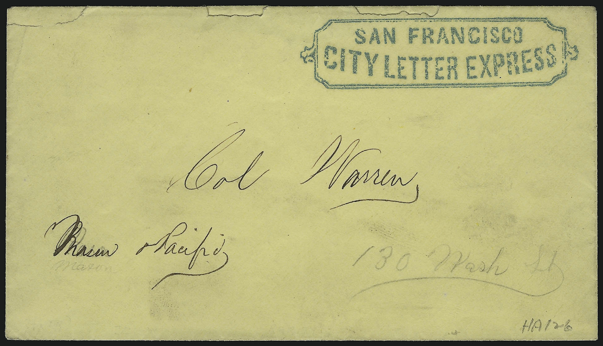 Sale no. 913 — Lot no. 945 — Siegel Auction Galleries