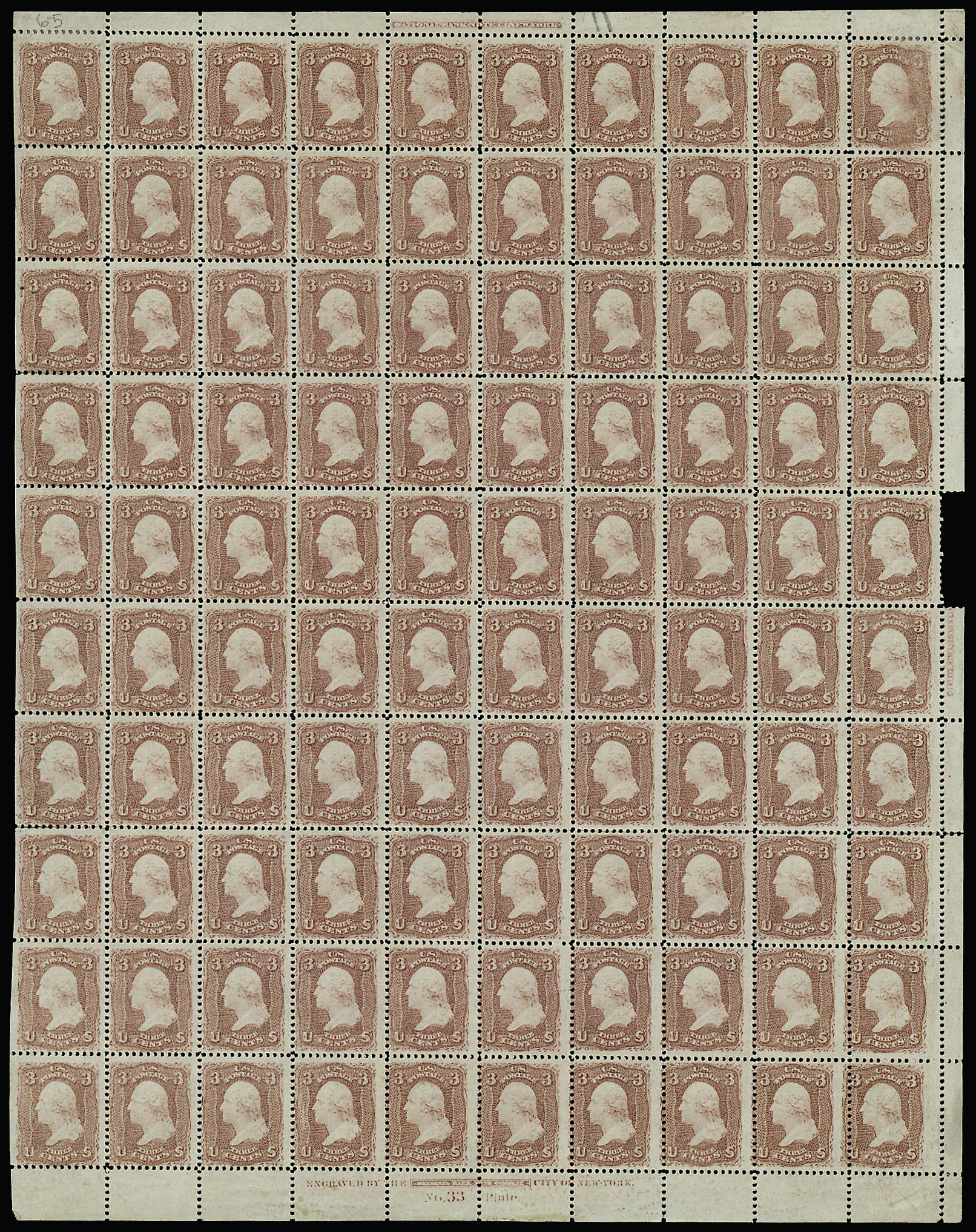 Sale no. 913 — Lot no. 964 — Siegel Auction Galleries