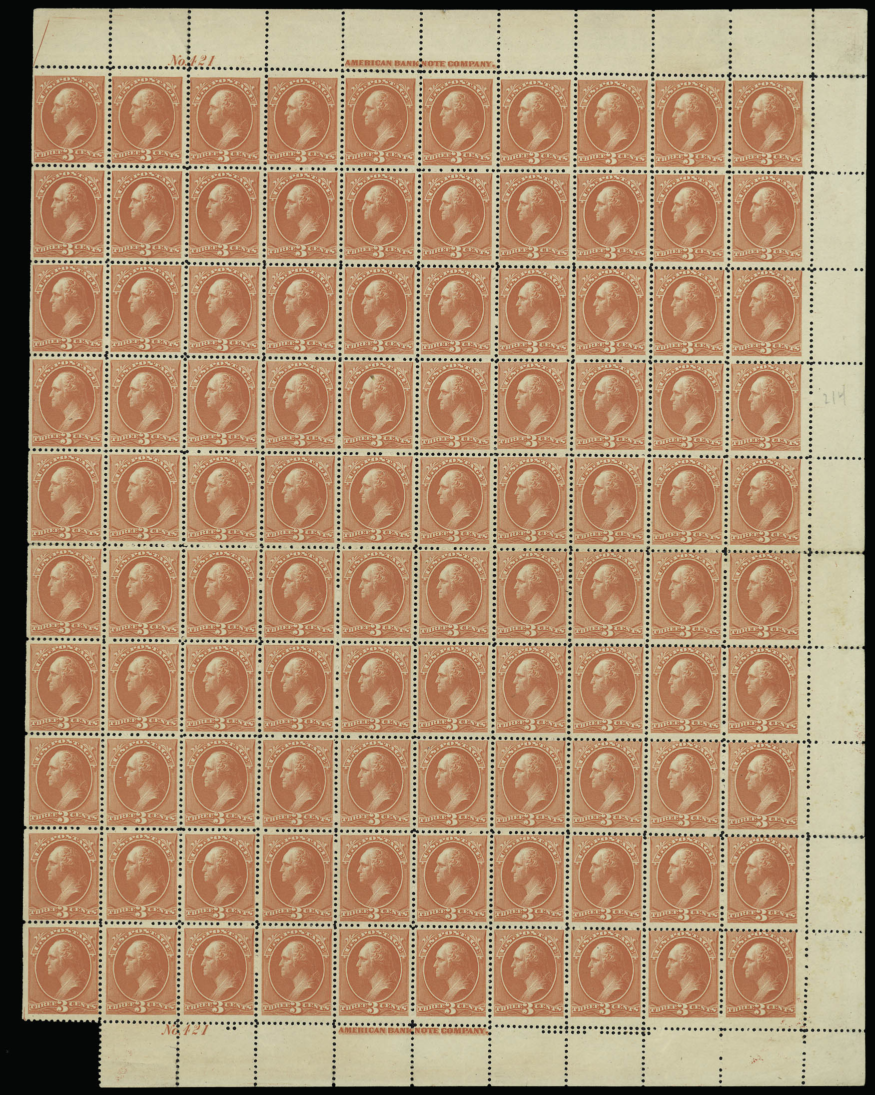 Sale no. 913 — Lot no. 966 — Siegel Auction Galleries