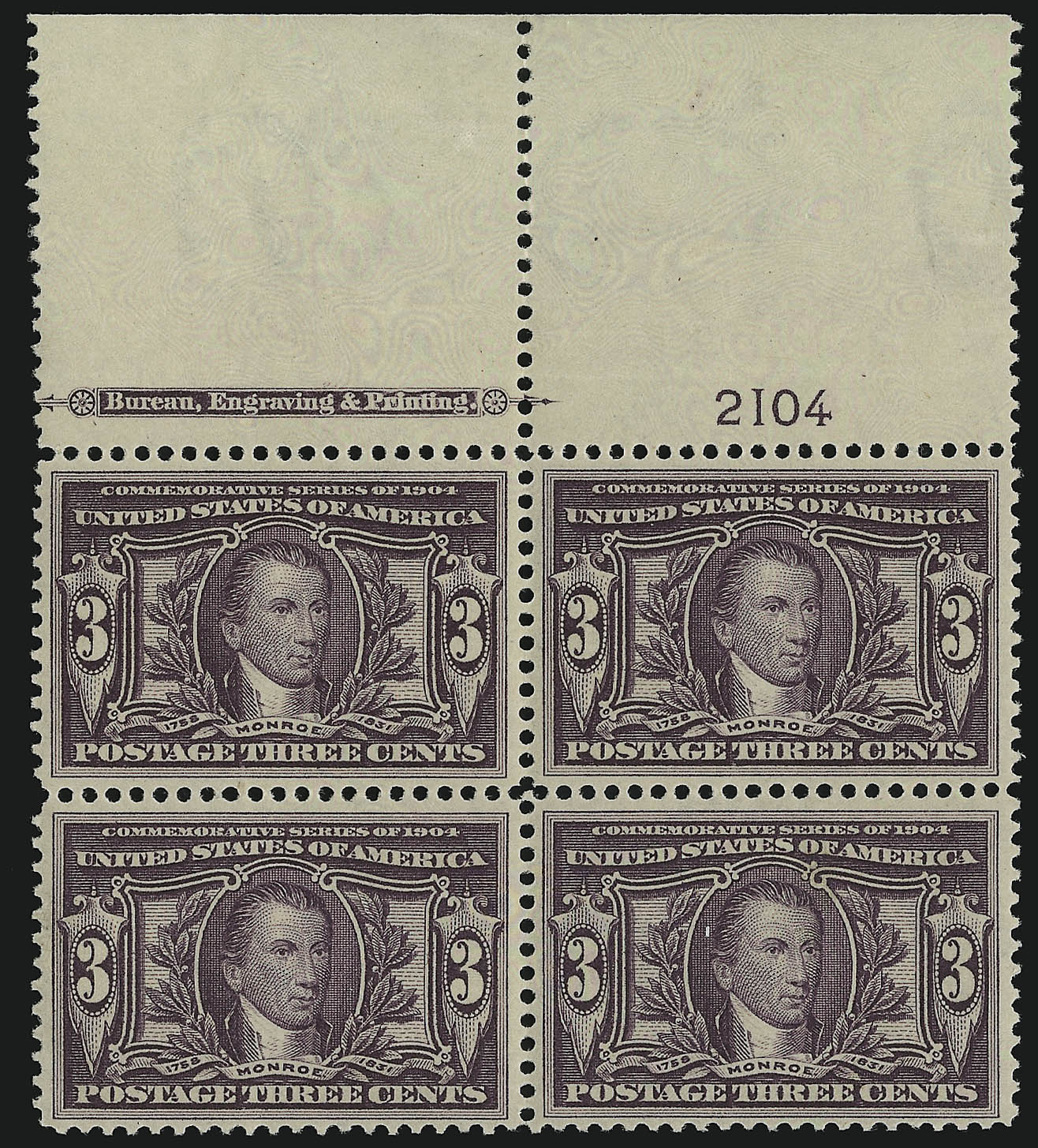 Sale no. 914 — Lot no. 1297 — Siegel Auction Galleries