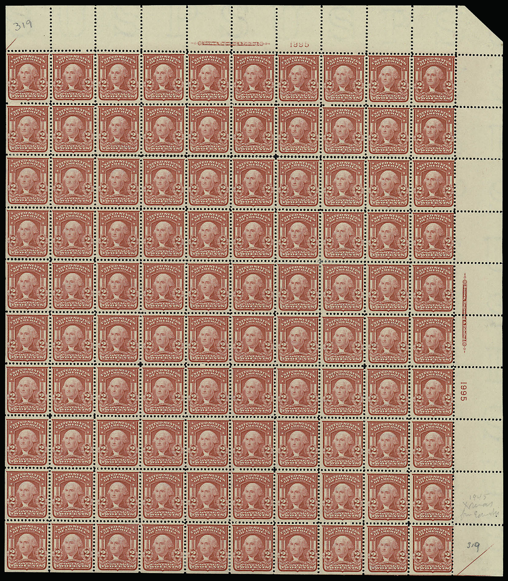 Sale no. 914 — Lot no. 2541 — Siegel Auction Galleries