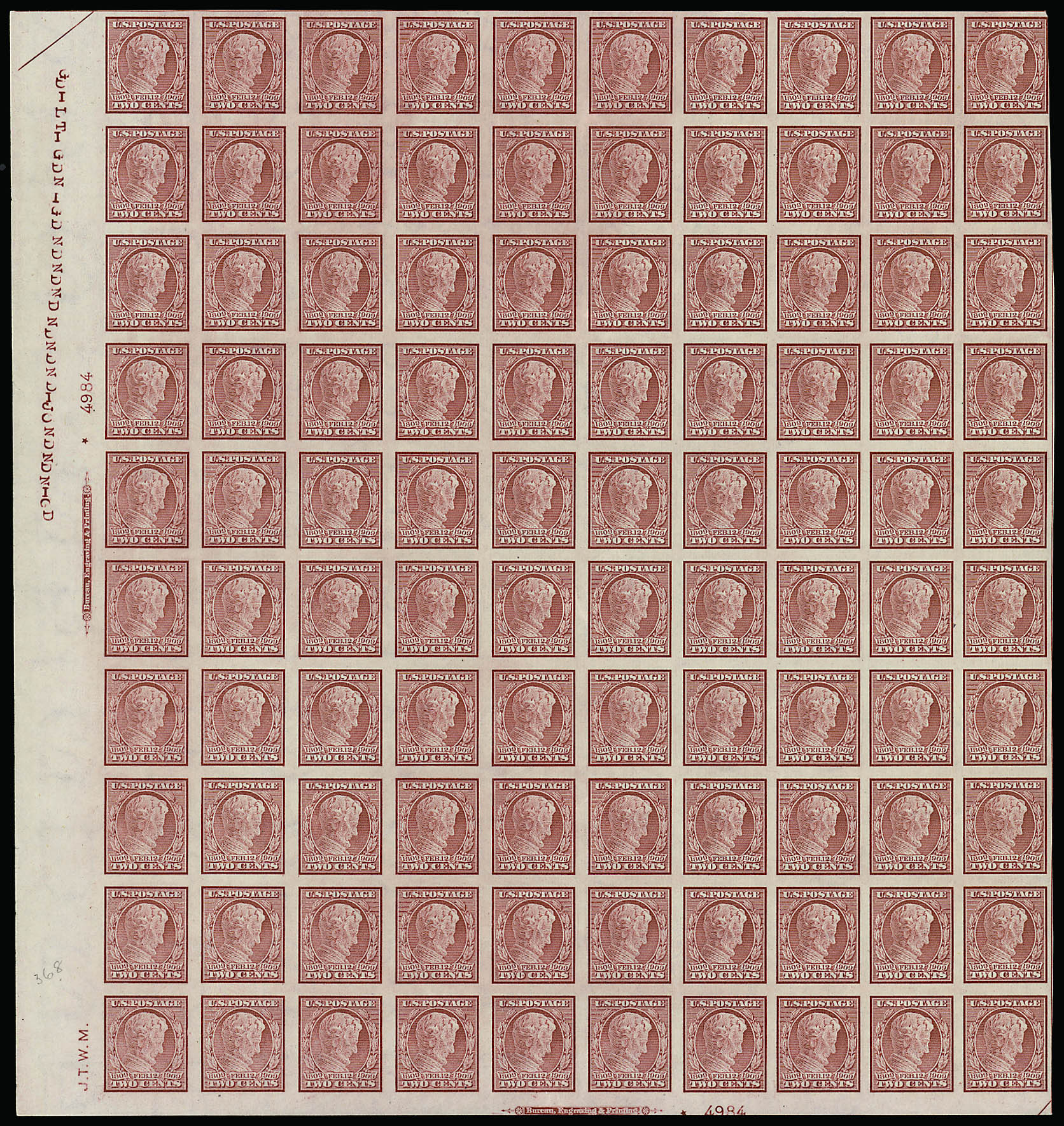 Sale no. 914 — Lot no. 2546 — Siegel Auction Galleries