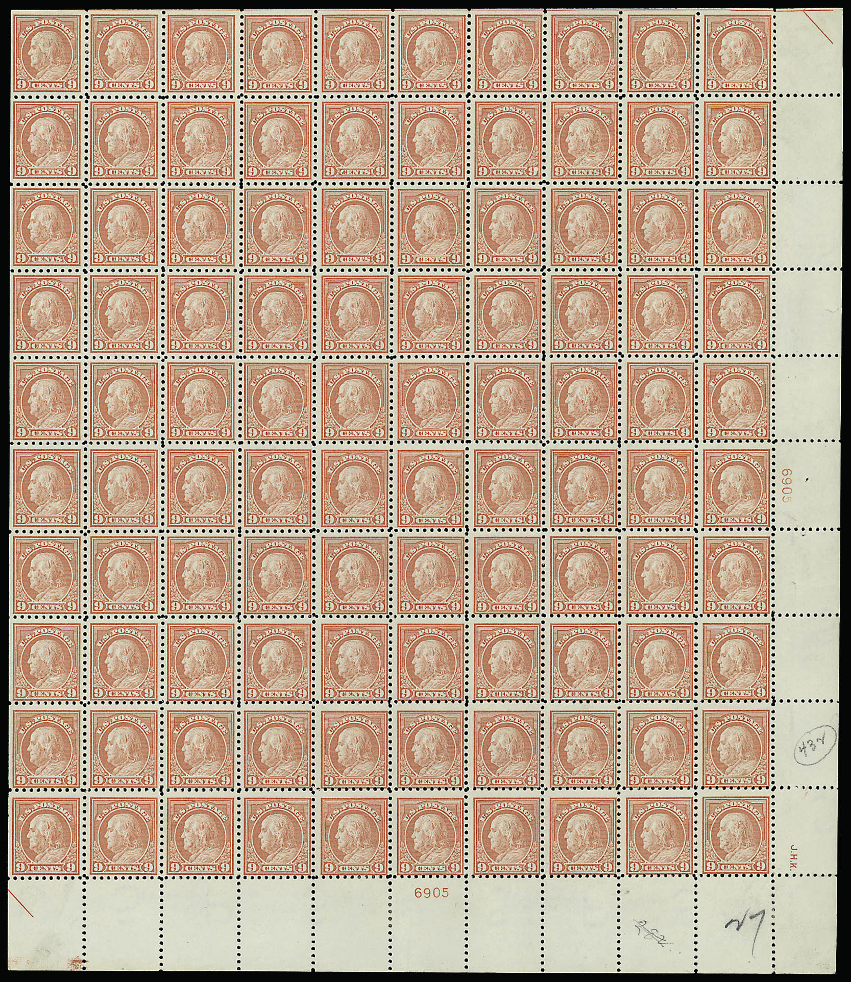 Sale no. 914 — Lot no. 2555 — Siegel Auction Galleries