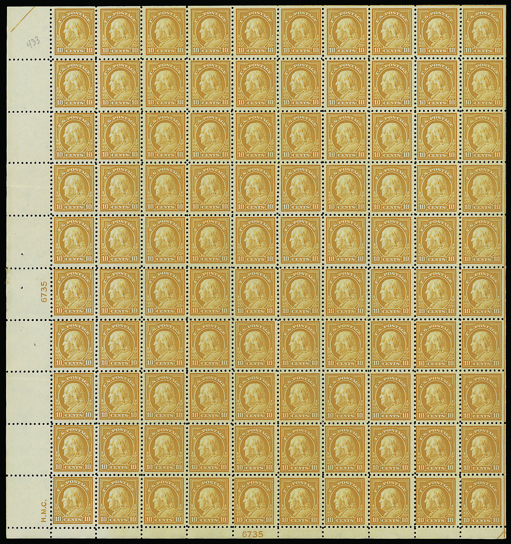 Sale no. 914 — Lot no. 2556 — Siegel Auction Galleries