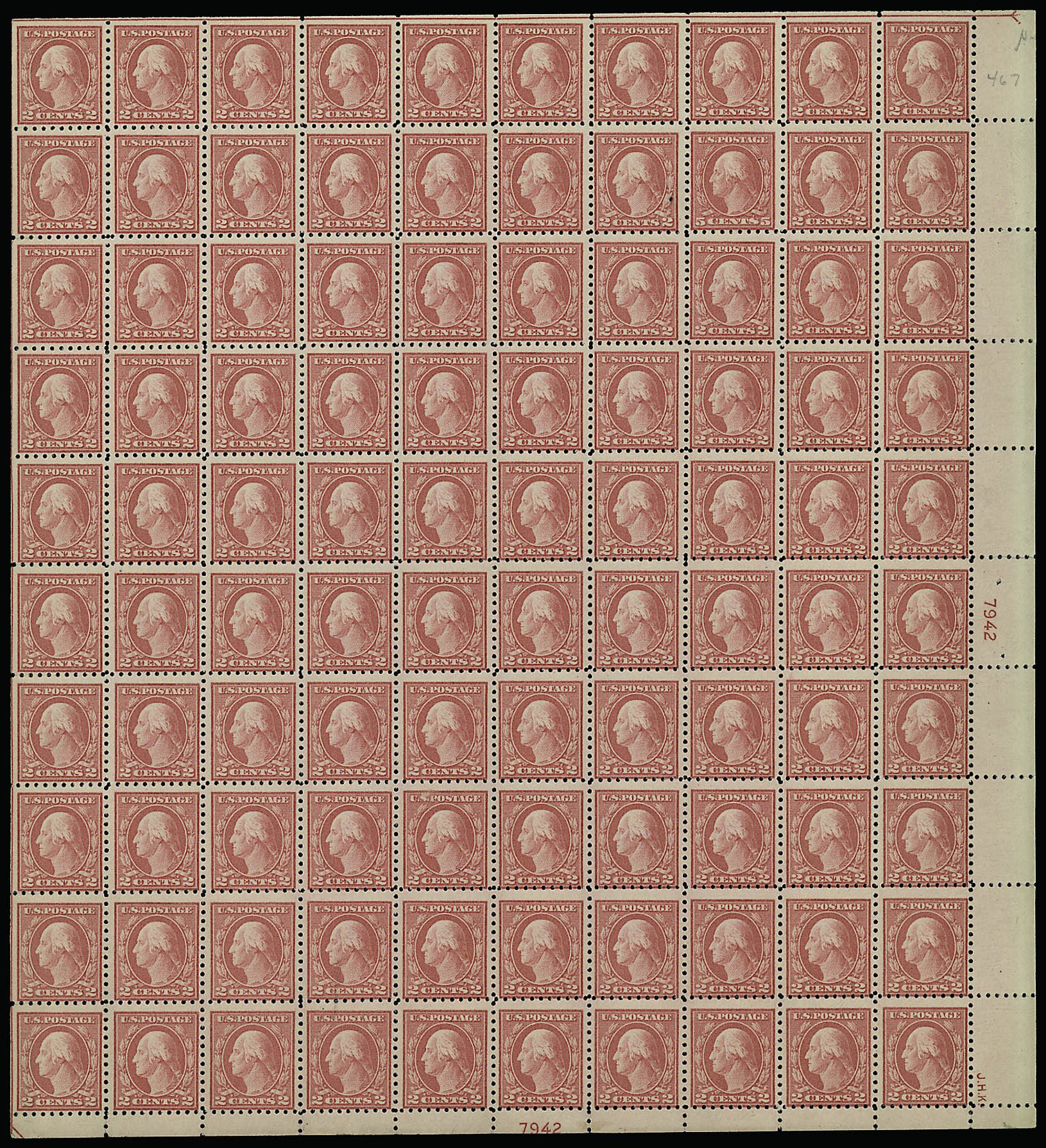 Sale no. 914 — Lot no. 2560 — Siegel Auction Galleries