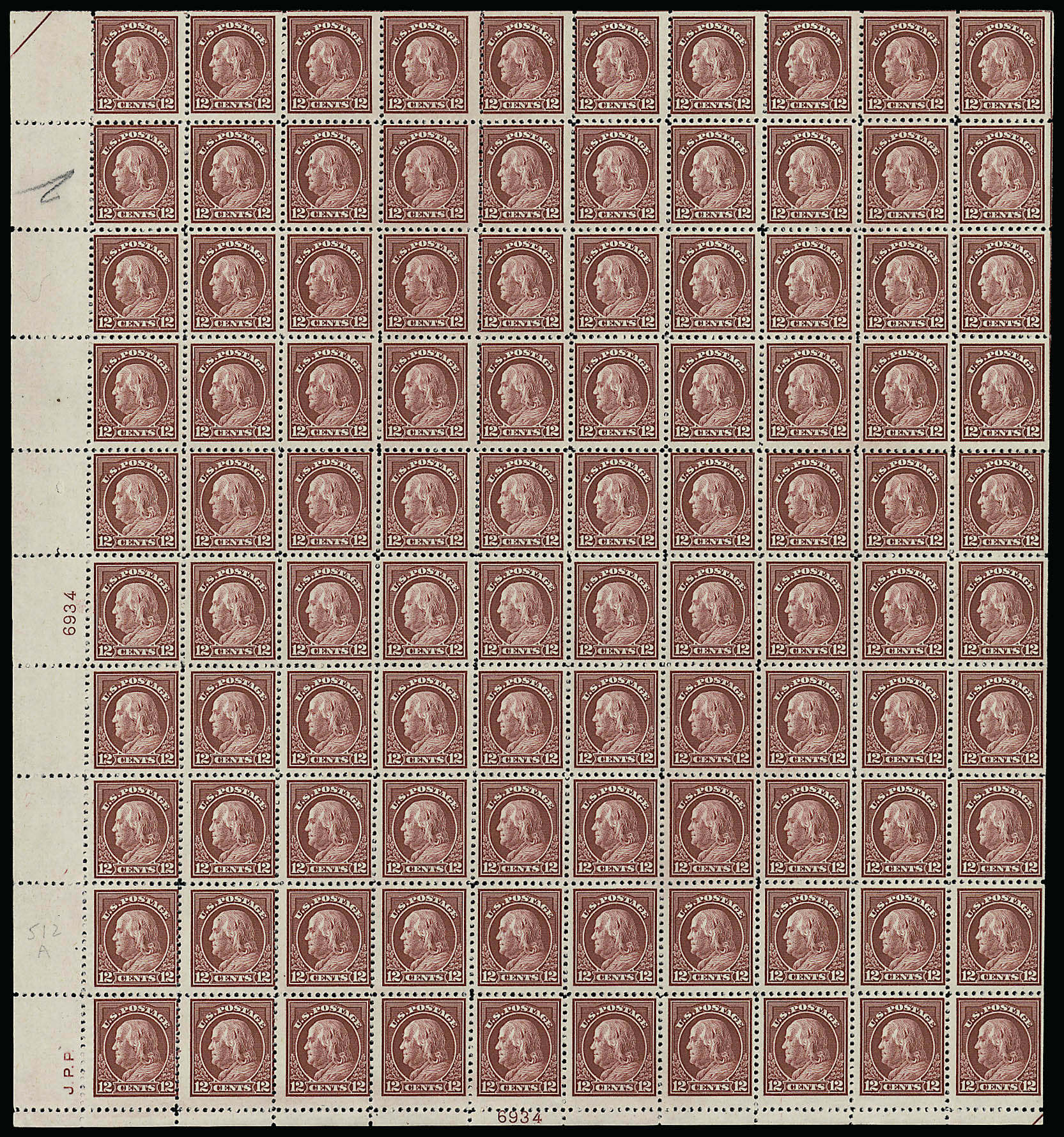 Sale no. 914 — Lot no. 2572 — Siegel Auction Galleries