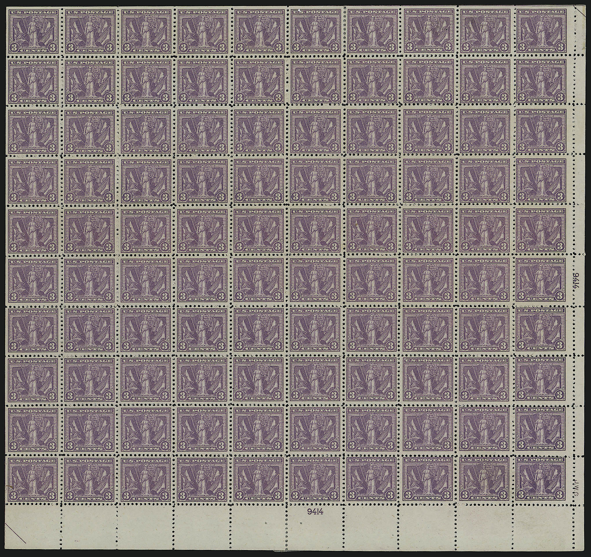 Sale no. 914 — Lot no. 2579 — Siegel Auction Galleries