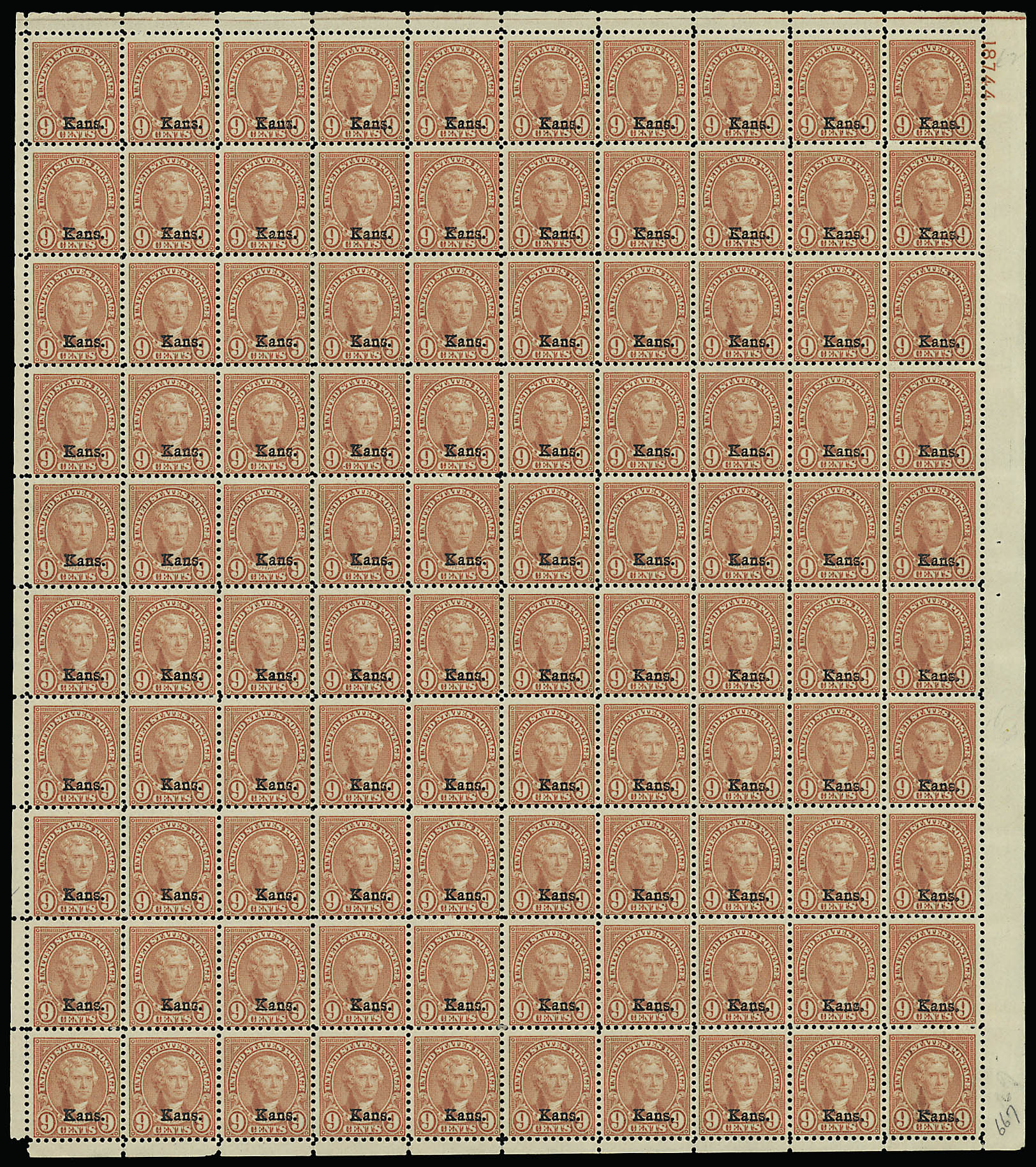 Sale no. 914 — Lot no. 2606 — Siegel Auction Galleries