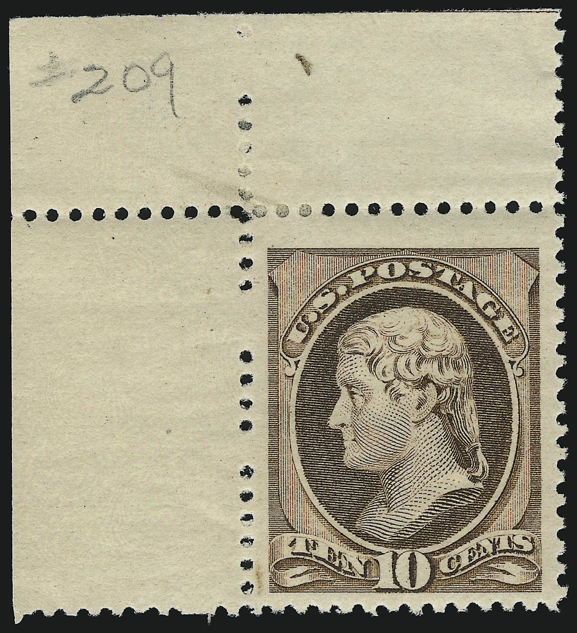 Sale no. 914 — Lot no. 848 — Siegel Auction Galleries