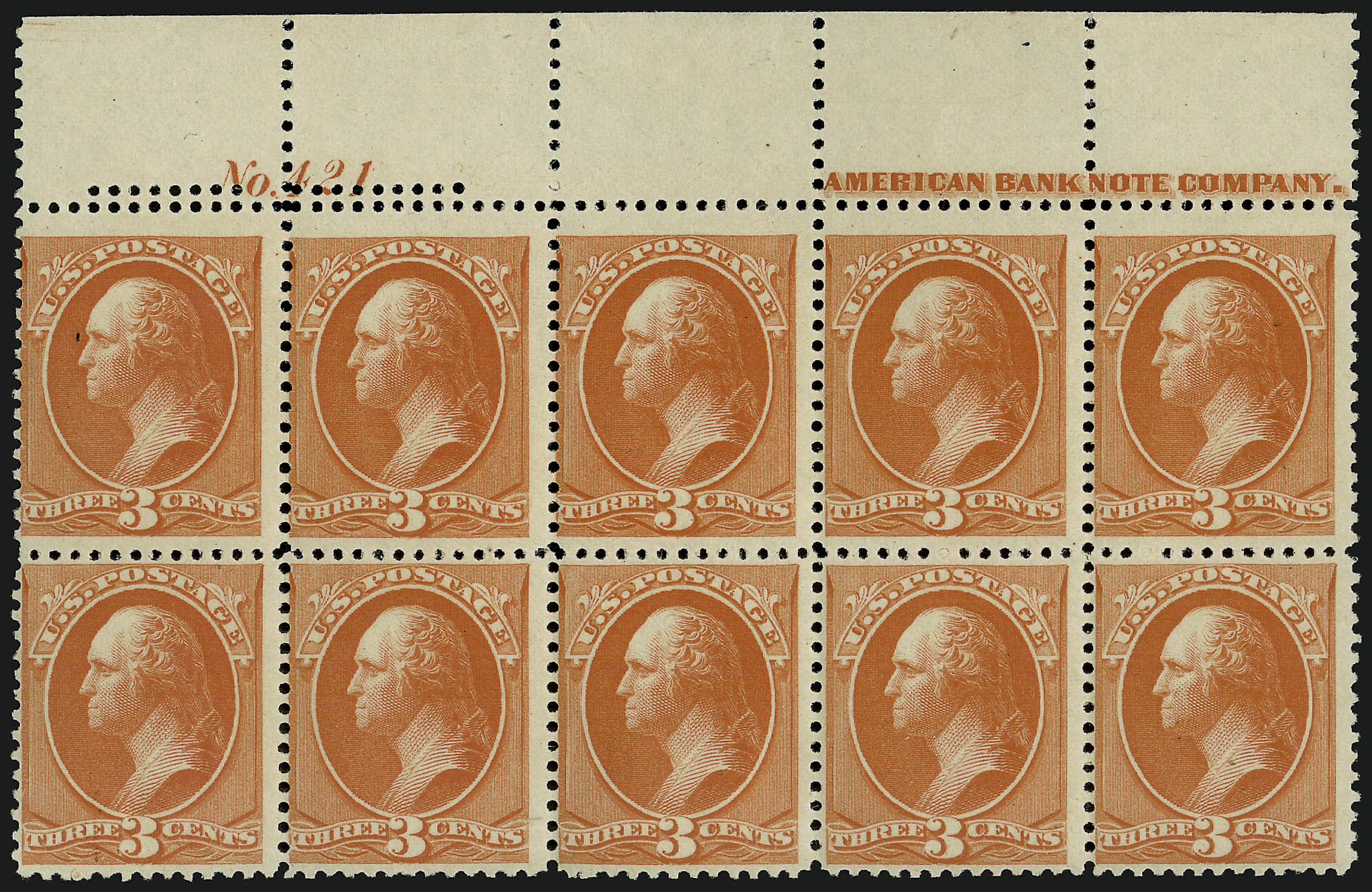 Sale no. 914 — Lot no. 878 — Siegel Auction Galleries