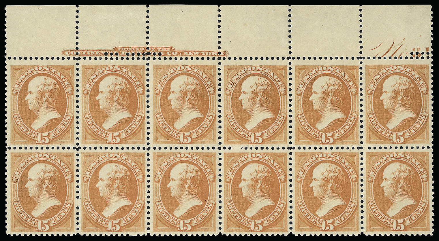 Sale no. 920 — Lot no. 124 — Siegel Auction Galleries