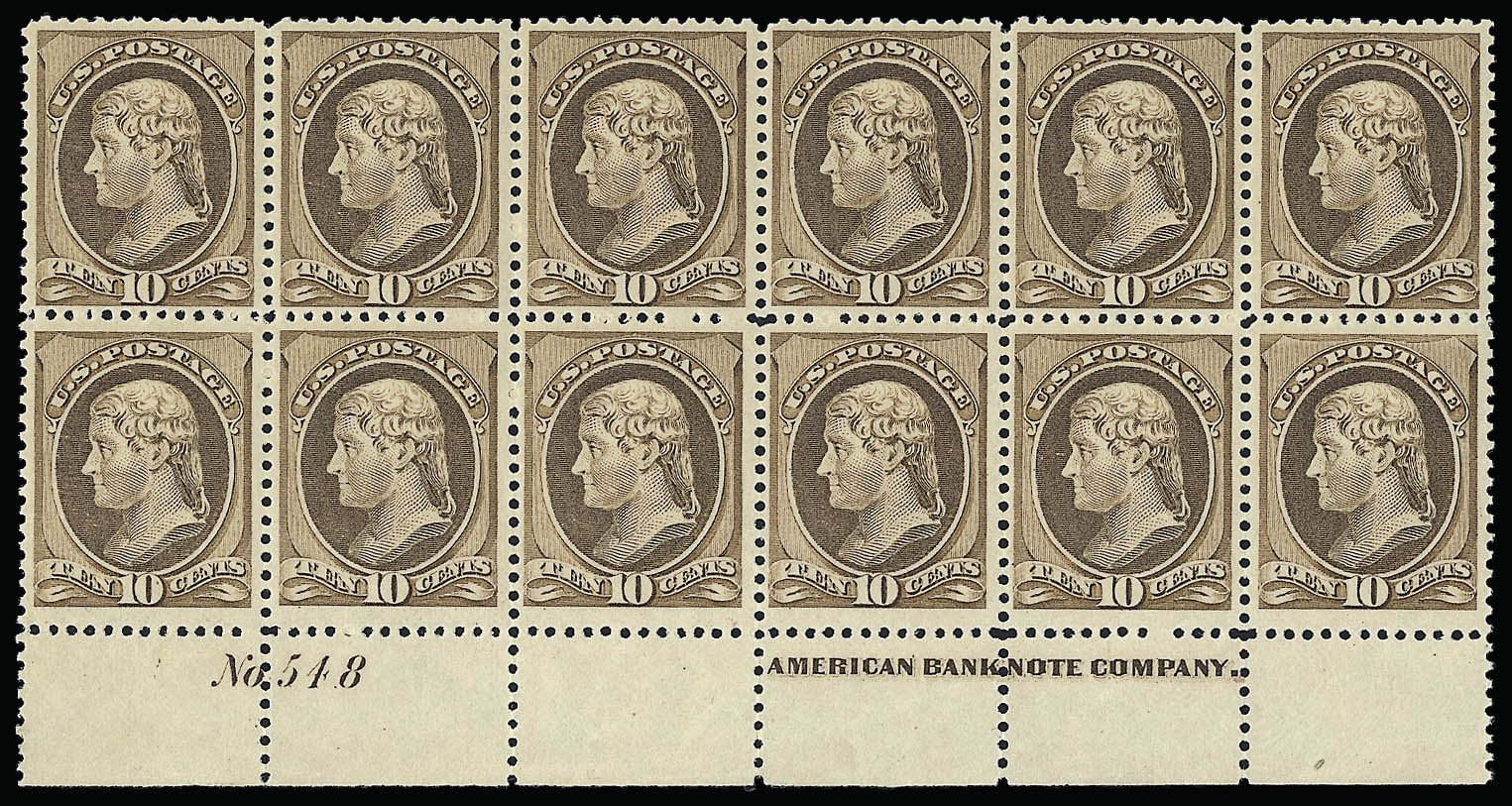 Sale no. 920 — Lot no. 126 — Siegel Auction Galleries