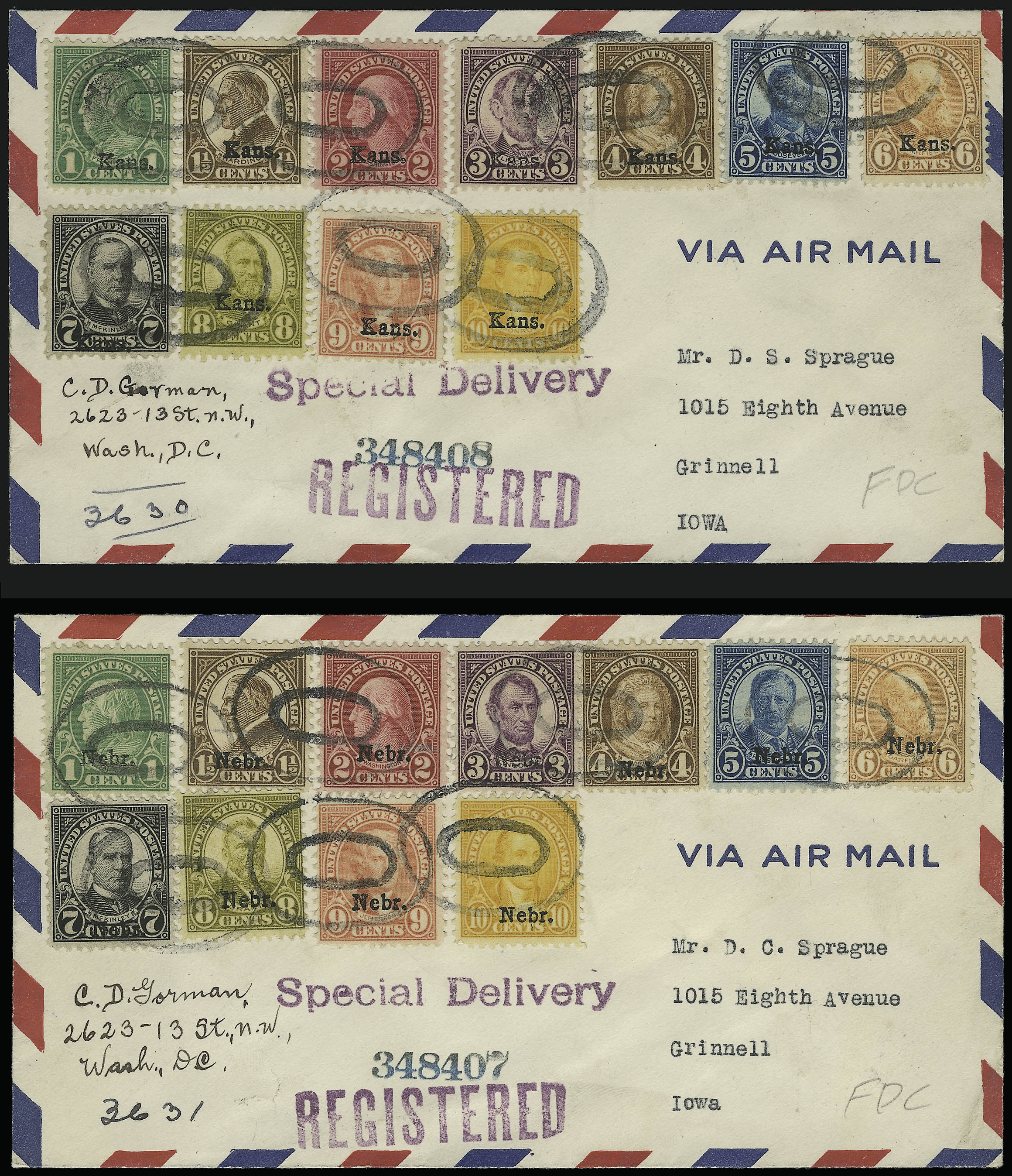 Sale no. 920 — Lot no. 251 — Siegel Auction Galleries