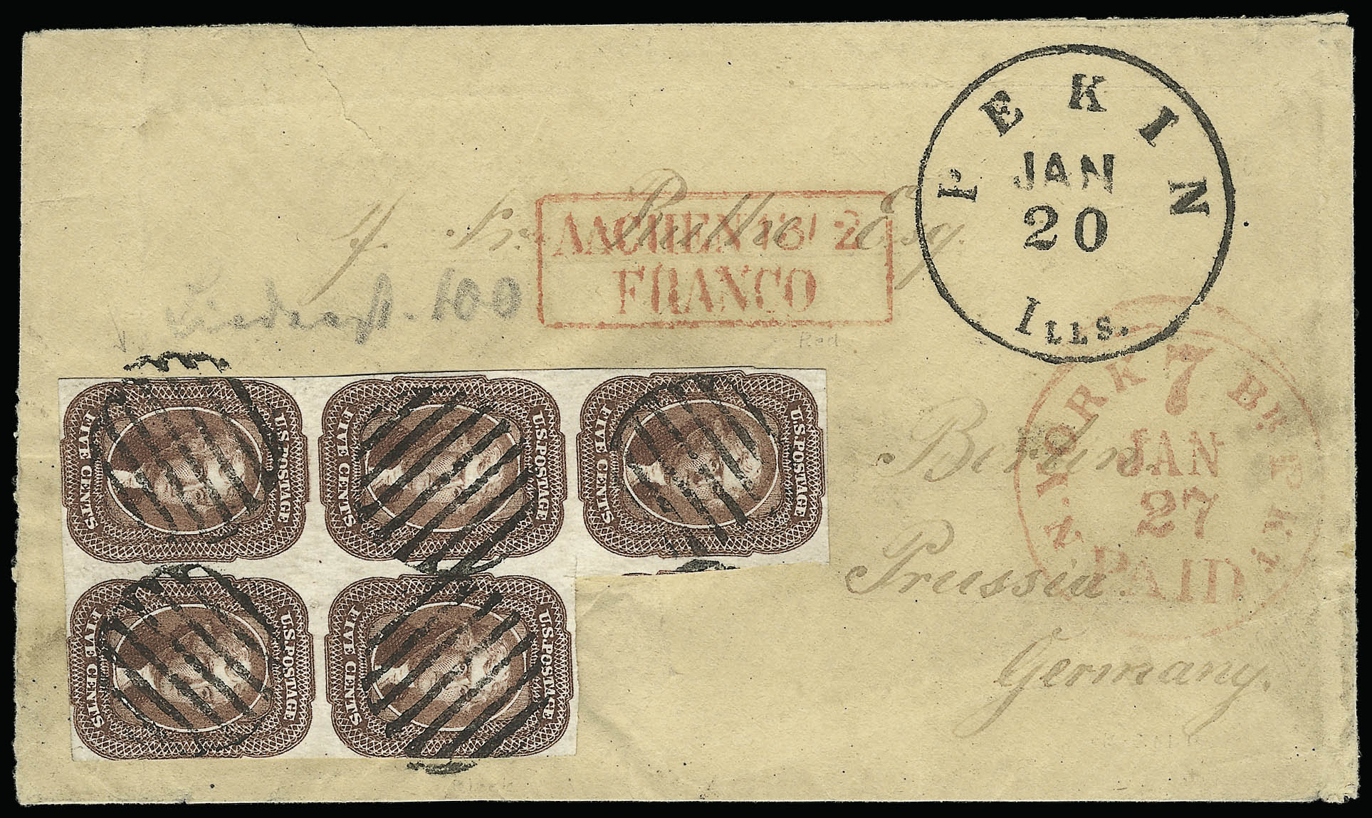 Sale no. 920 — Lot no. 36 — Siegel Auction Galleries