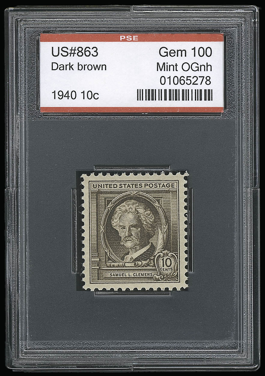 Sale no. 921 — Lot no. 771 — Siegel Auction Galleries
