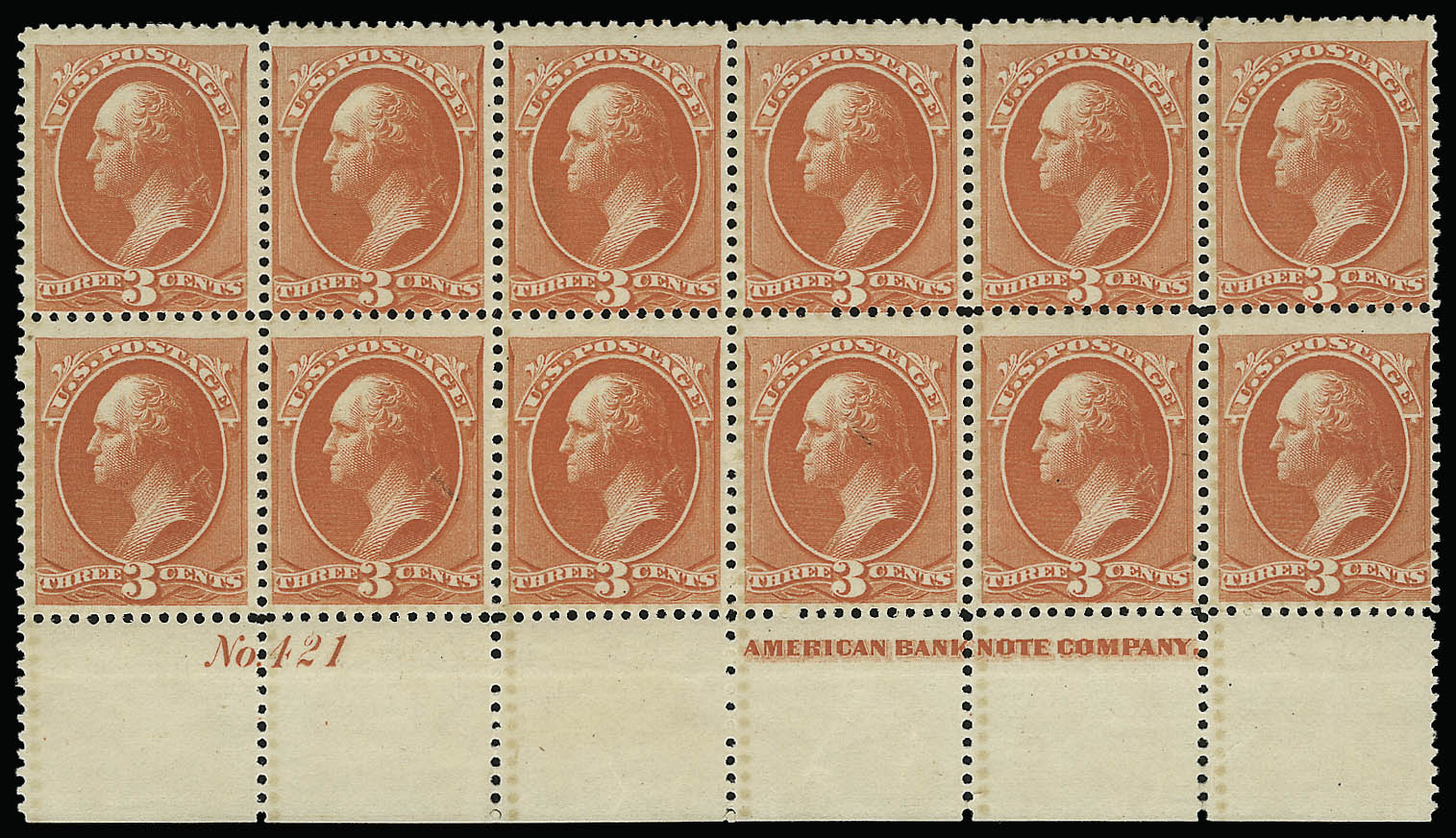 Sale no. 923 — Lot no. 2417 — Siegel Auction Galleries