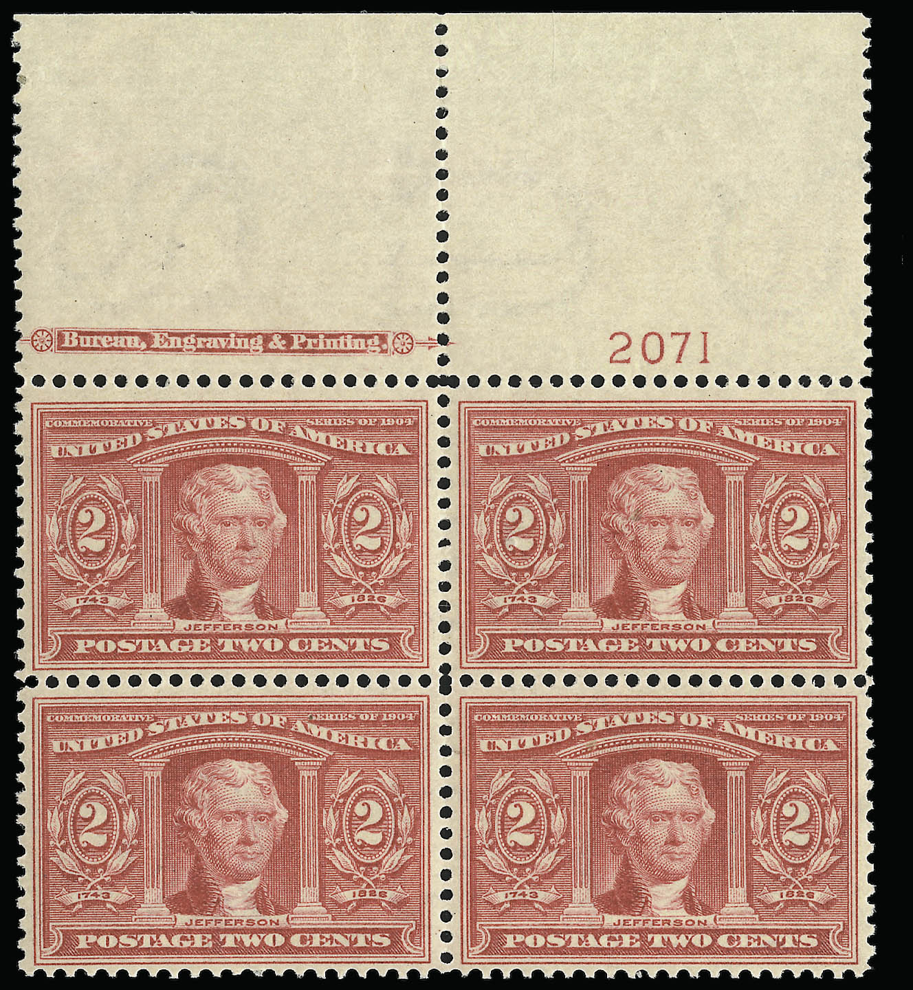 Sale no. 923 — Lot no. 2698 — Siegel Auction Galleries