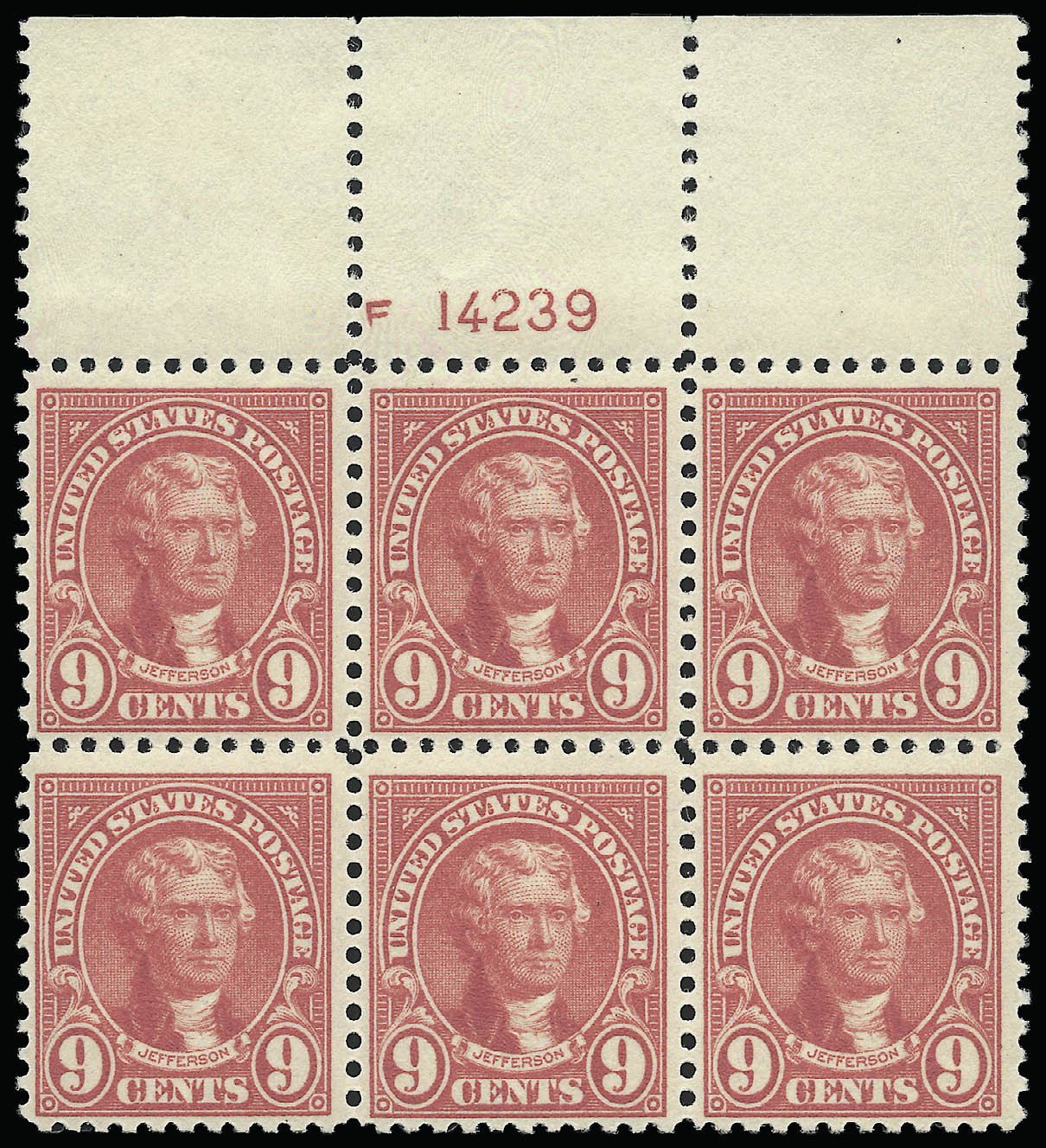 Sale no. 923 — Lot no. 2991 — Siegel Auction Galleries
