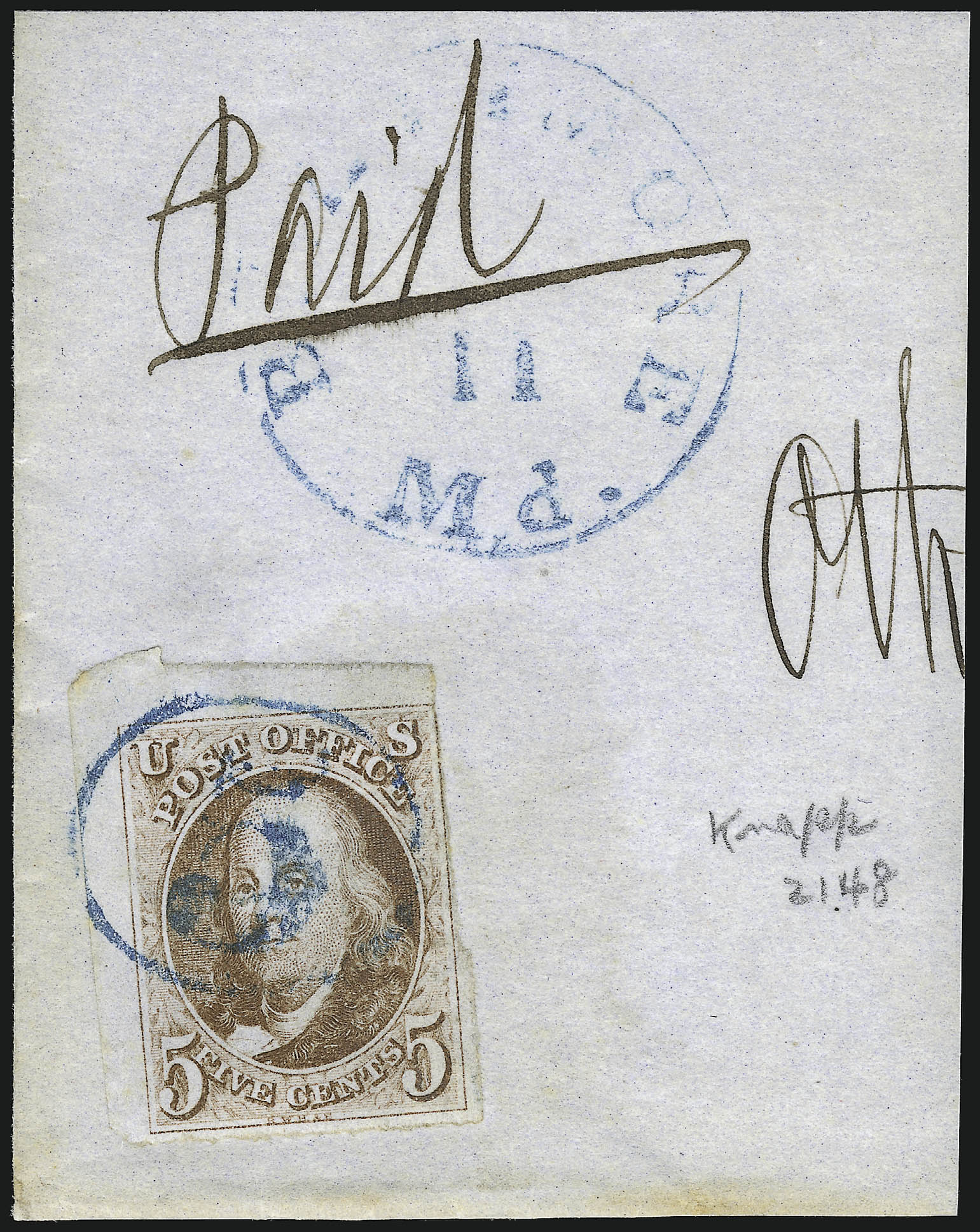 Sale no. 930 — Lot no. 1310 — Siegel Auction Galleries
