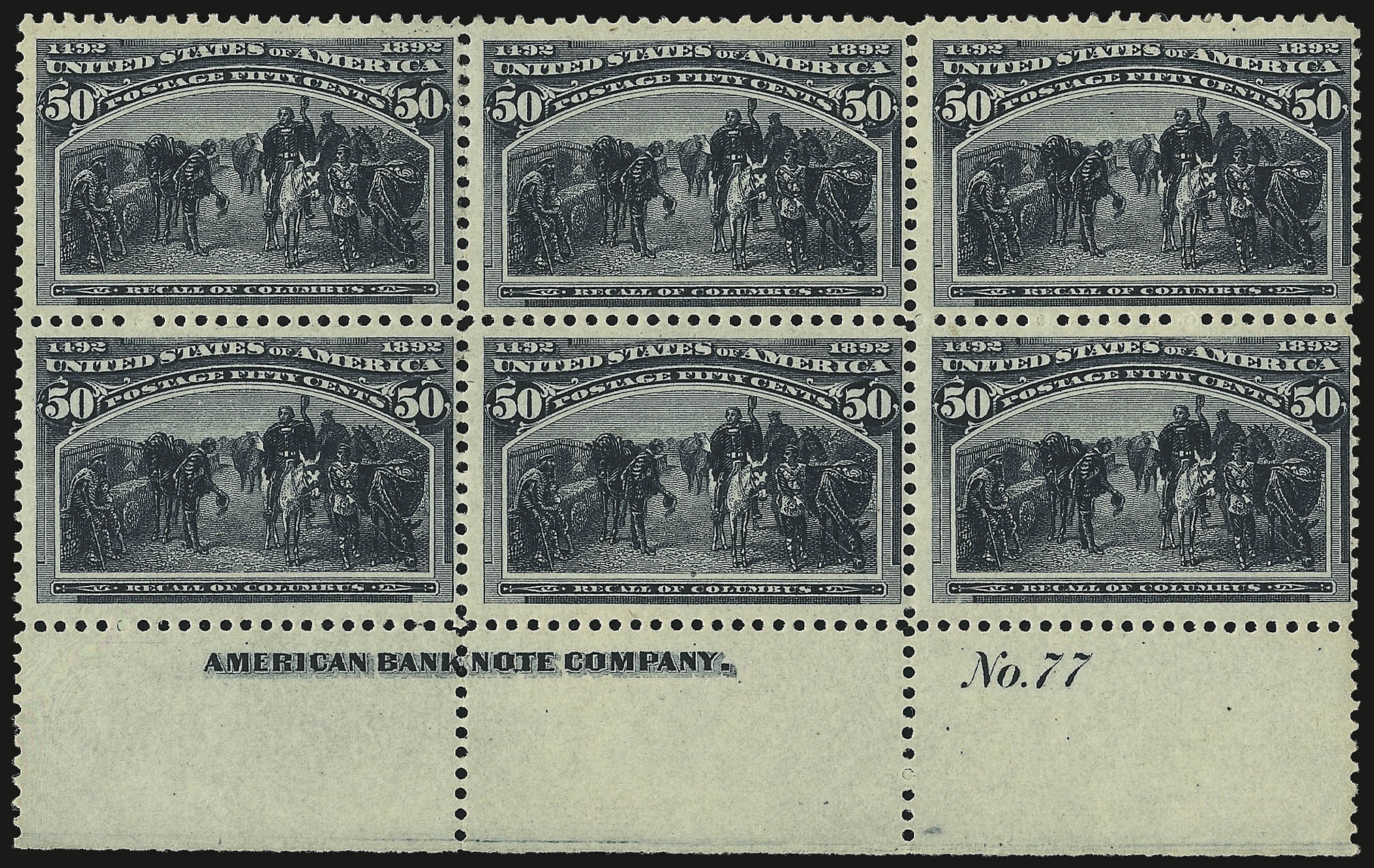 Sale no. 937 — Lot no. 186 — Siegel Auction Galleries