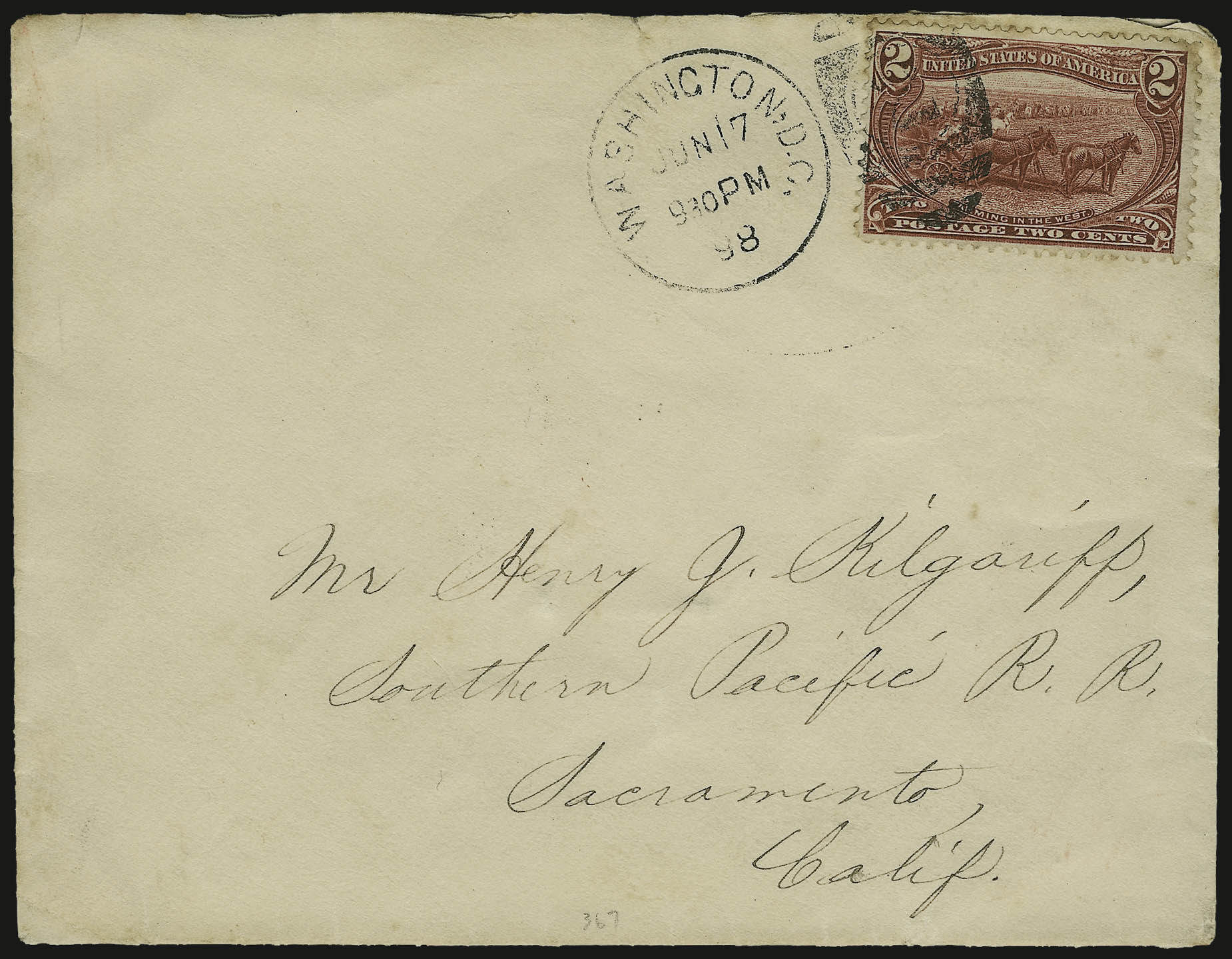 Sale no. 937 — Lot no. 203 — Siegel Auction Galleries