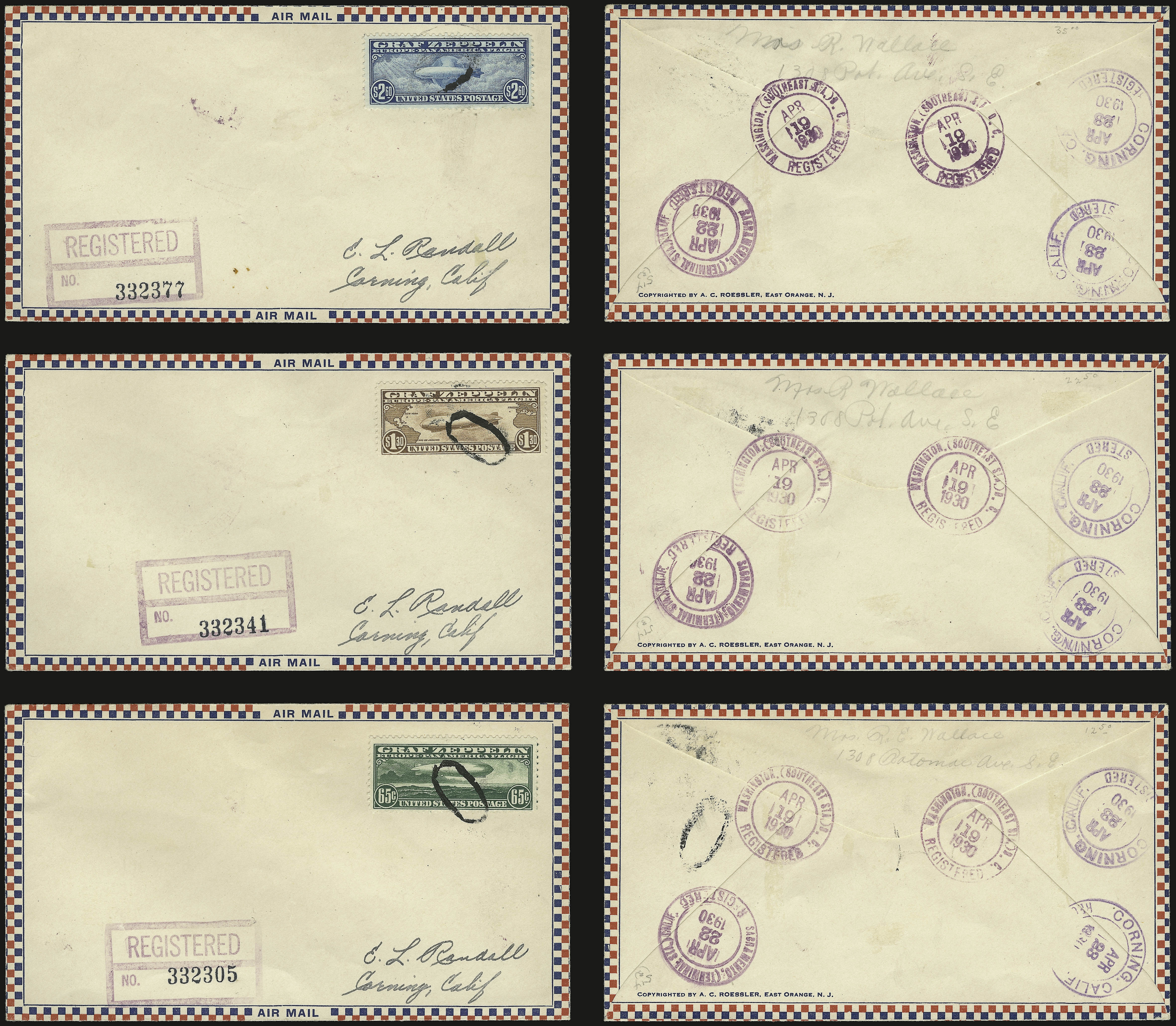 Sale no. 937 — Lot no. 289 — Siegel Auction Galleries