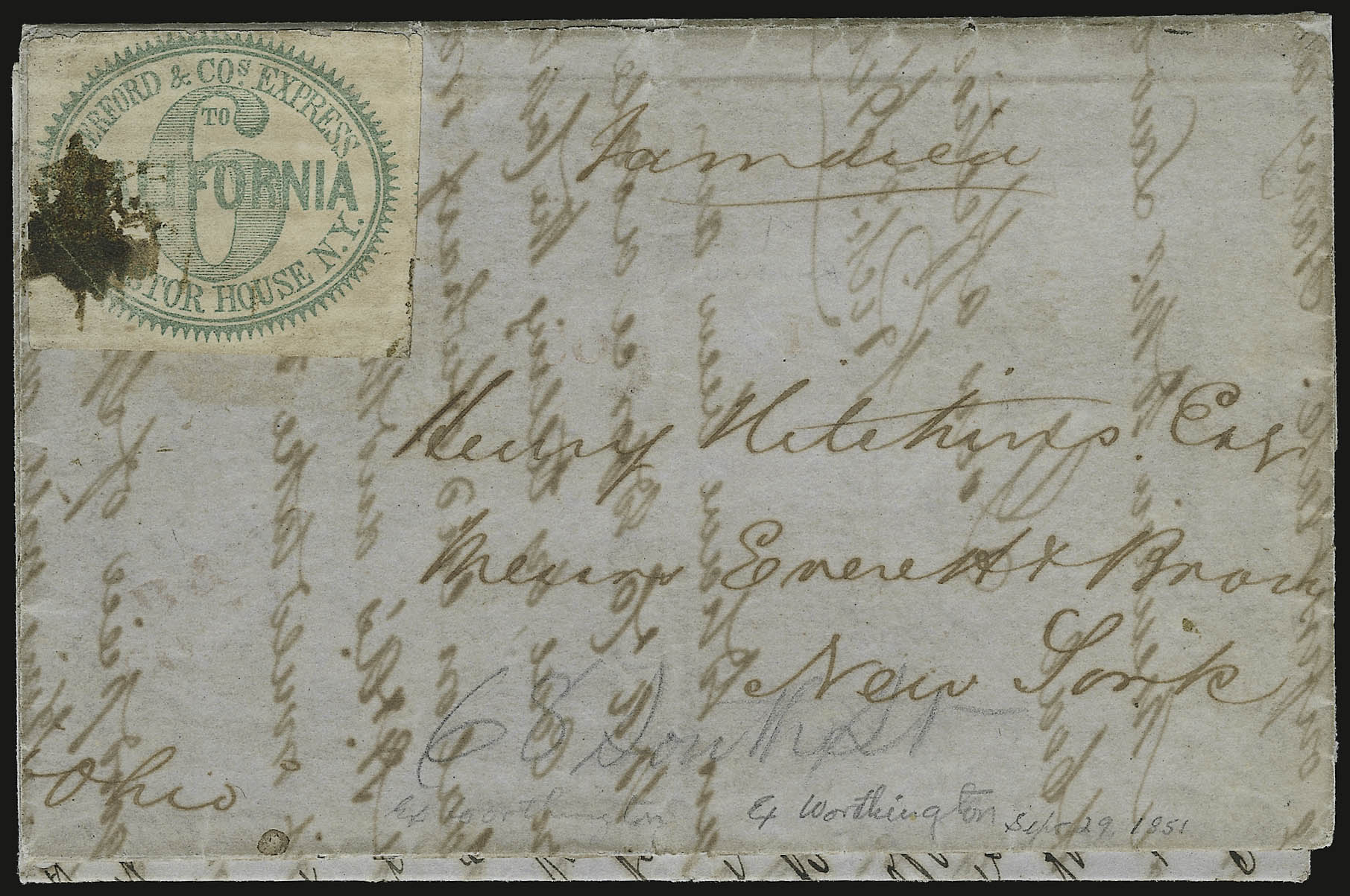 Sale no. 937 — Lot no. 307 — Siegel Auction Galleries