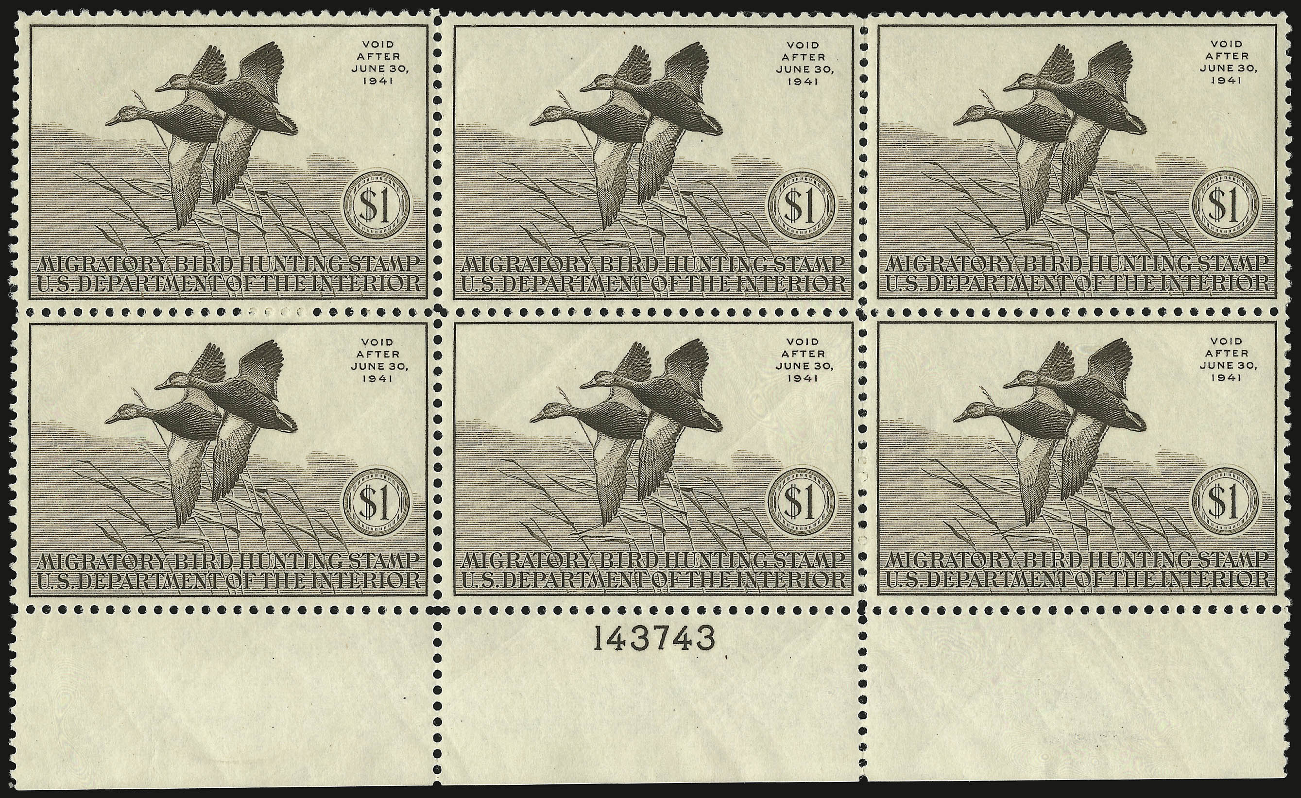 Sale no. 938 — Lot no. 1996 — Siegel Auction Galleries