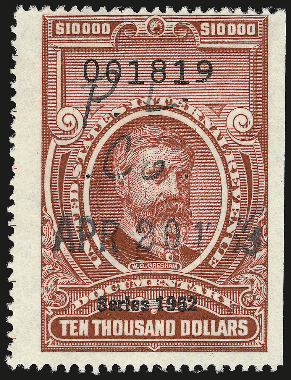 Sale no. 946 — Lot no. 1551 — Siegel Auction Galleries