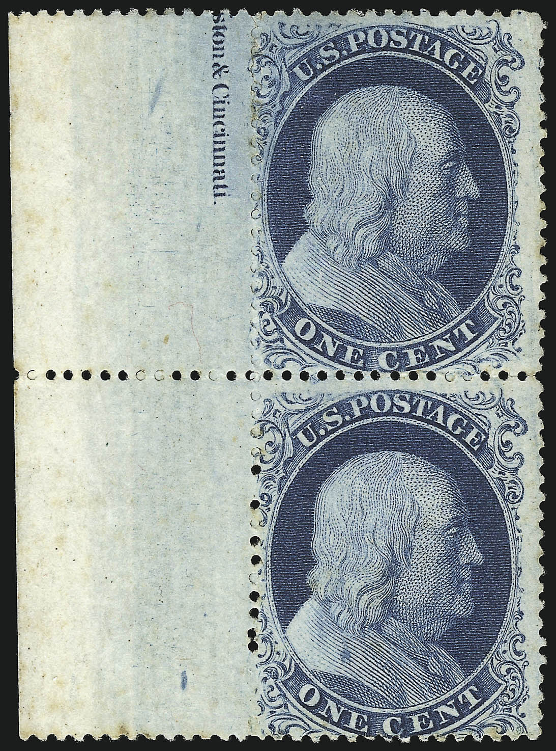 Sale no. 953 — Lot no. 183 — Siegel Auction Galleries
