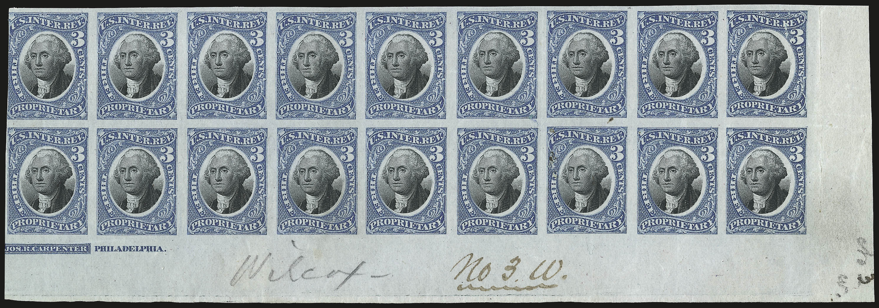 Sale no. 953 — Lot no. 1851 — Siegel Auction Galleries