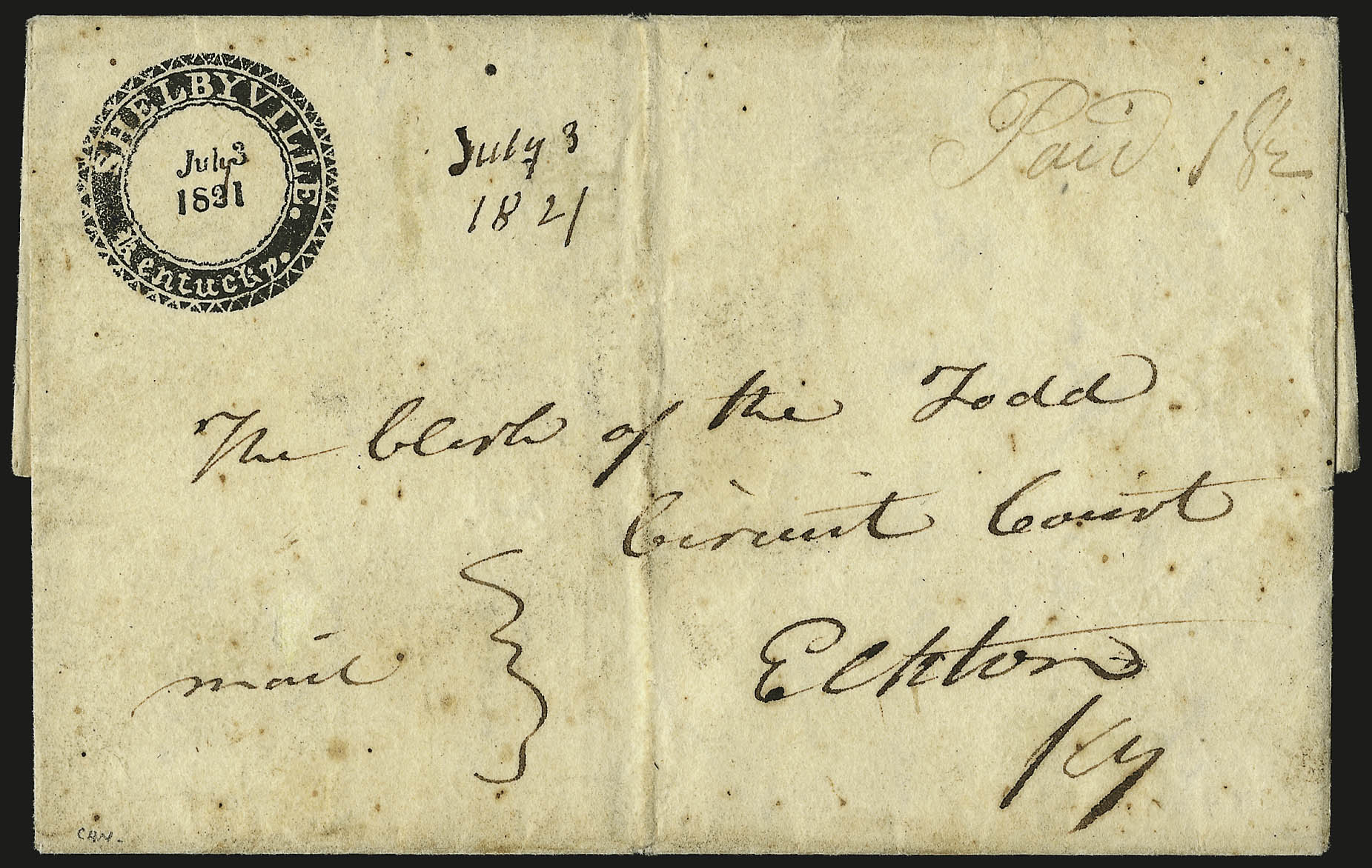 Sale no. 958 — Lot no. 503 — Siegel Auction Galleries