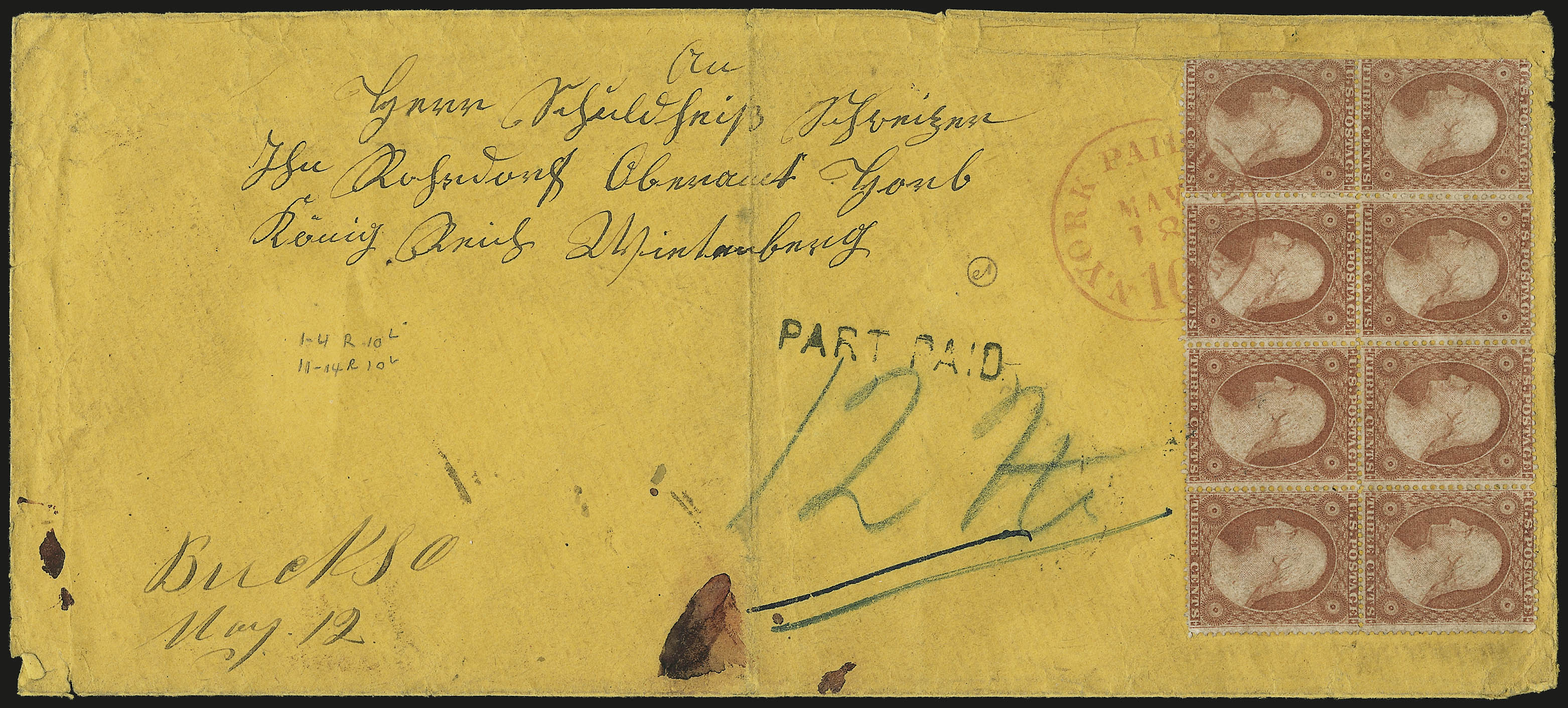 Sale no. 958 — Lot no. 549 — Siegel Auction Galleries