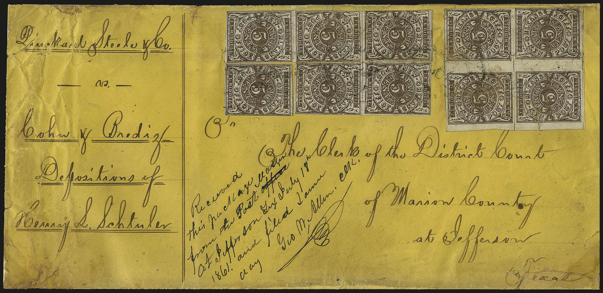Sale no. 958 — Lot no. 793 — Siegel Auction Galleries