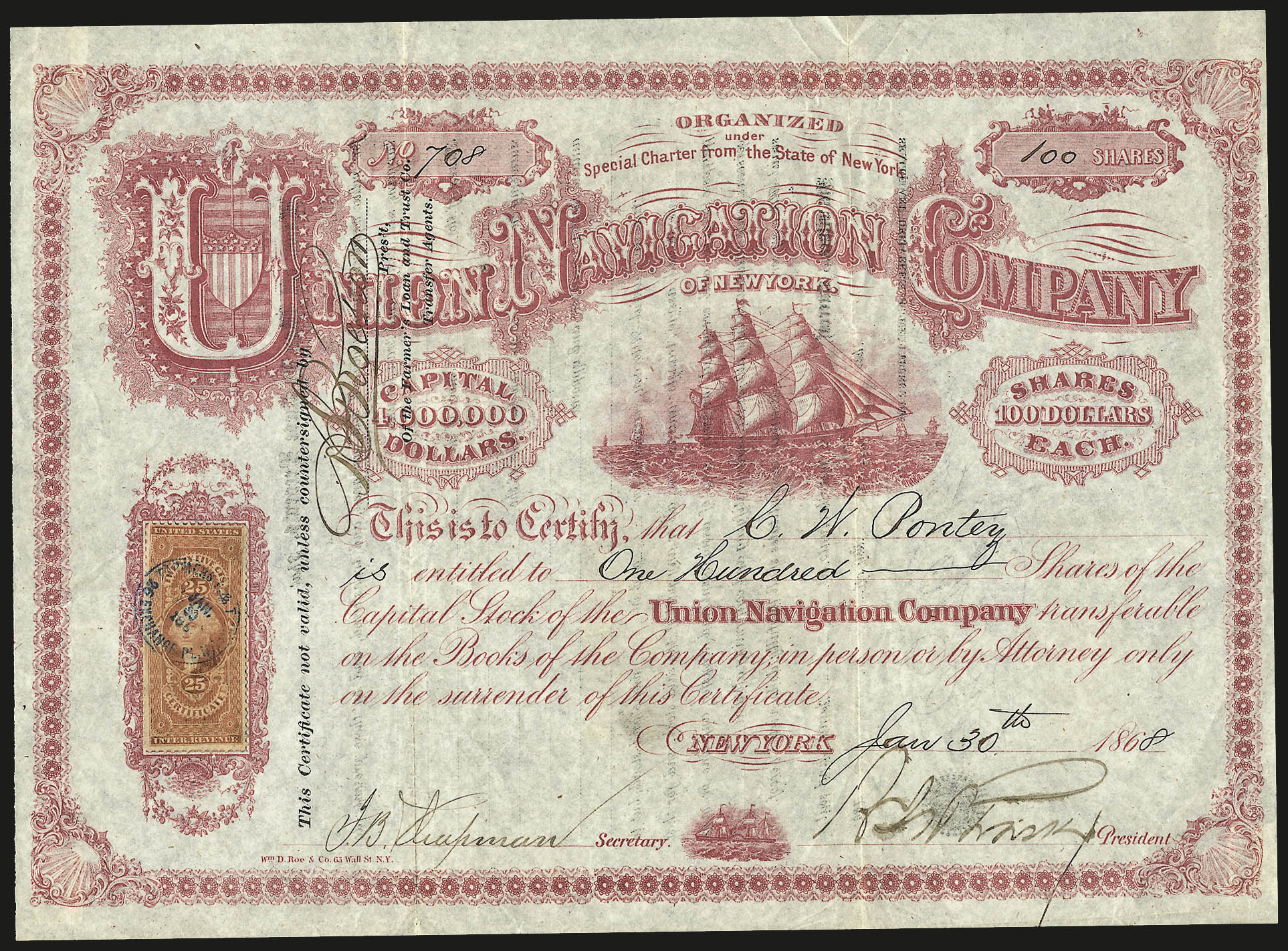 Sale no. 959 — Lot no. 3324 — Siegel Auction Galleries