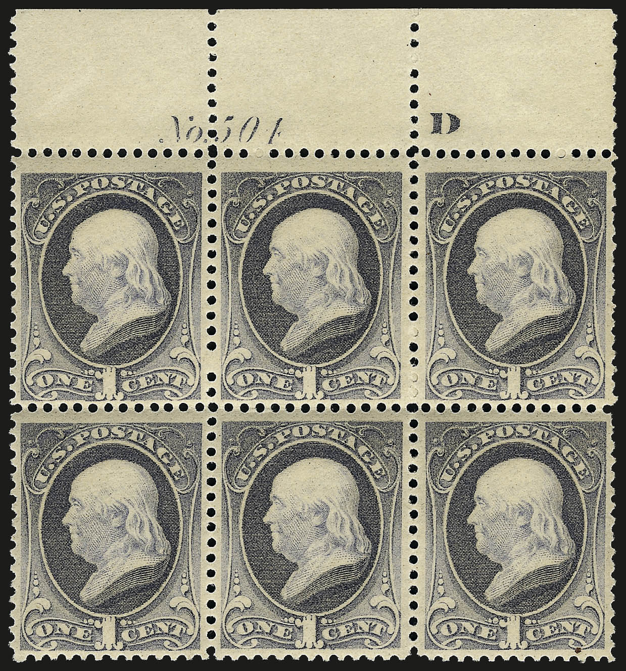 Sale no. 962 — Lot no. 2465 — Siegel Auction Galleries