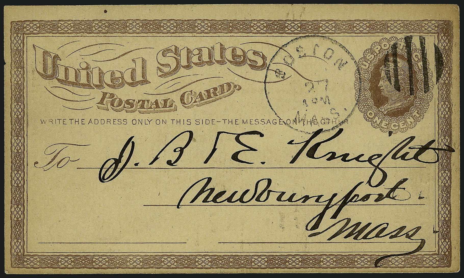 Sale no. 967 — Lot no. 5204 — Siegel Auction Galleries
