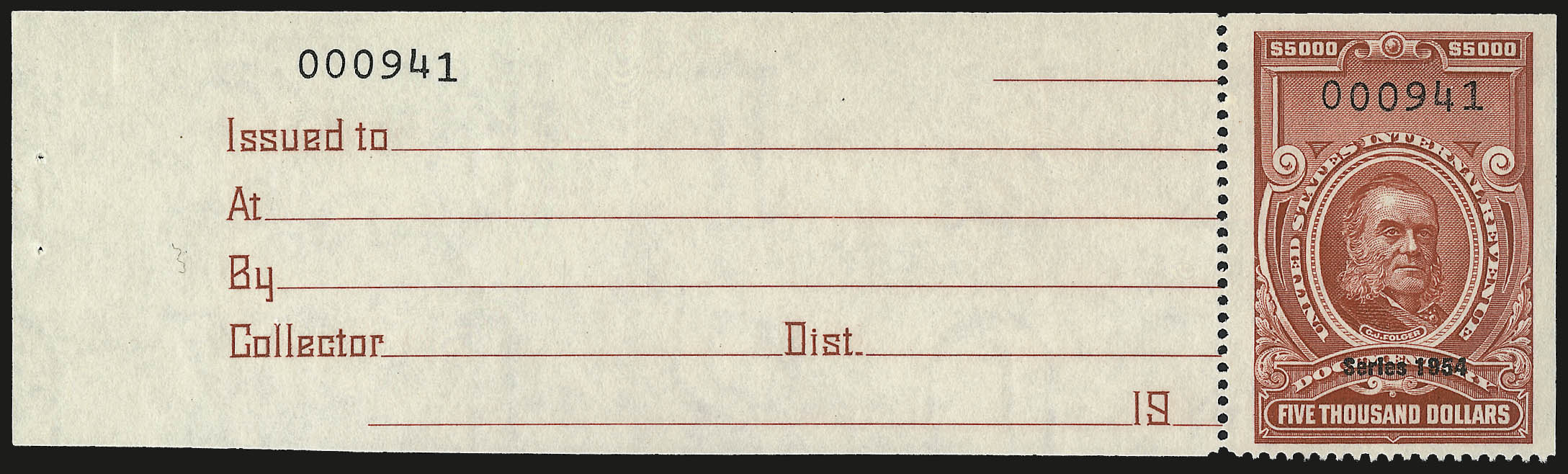 Sale no. 967 — Lot no. 5259 — Siegel Auction Galleries