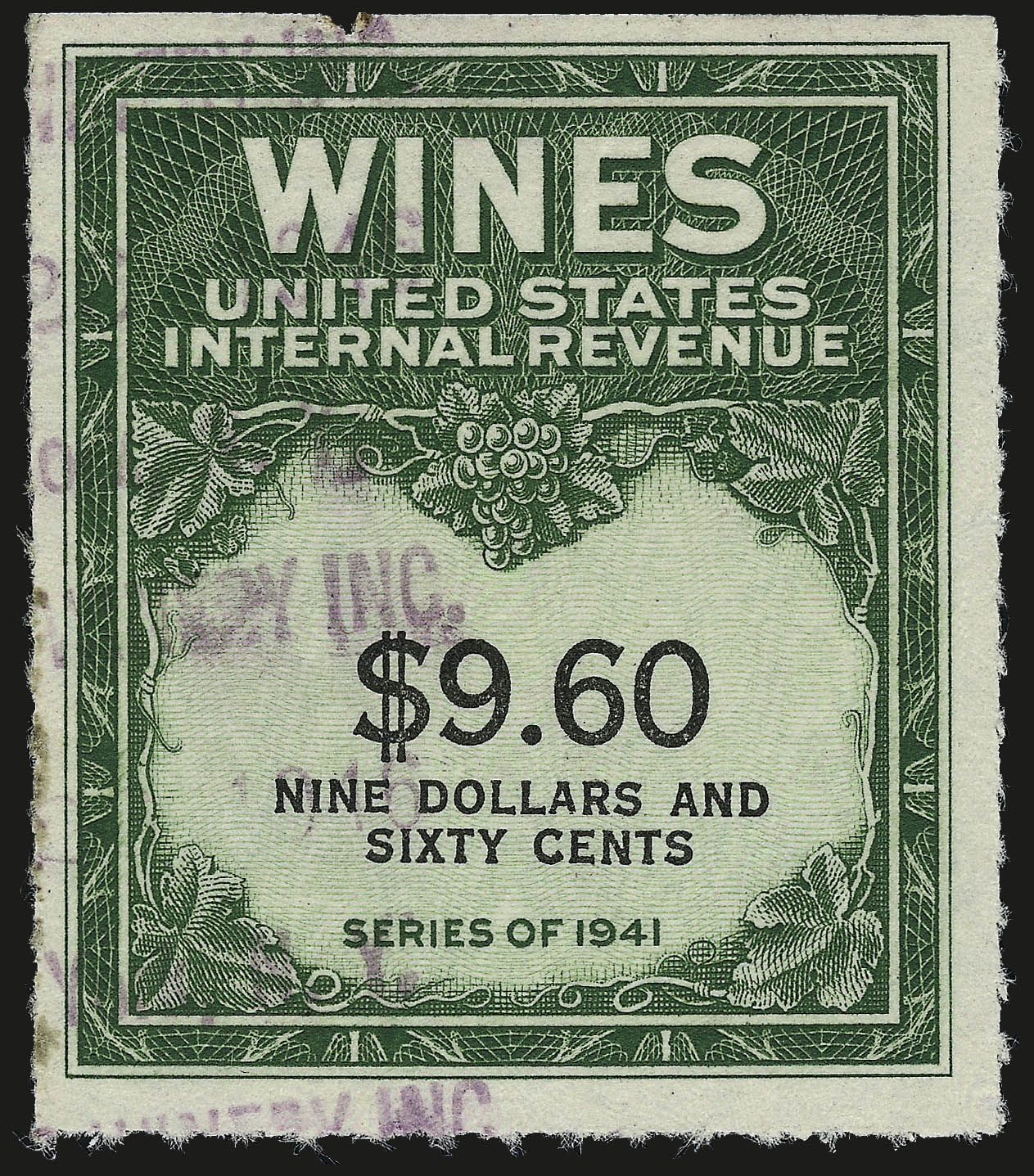 Sale no. 967 — Lot no. 5285 — Siegel Auction Galleries