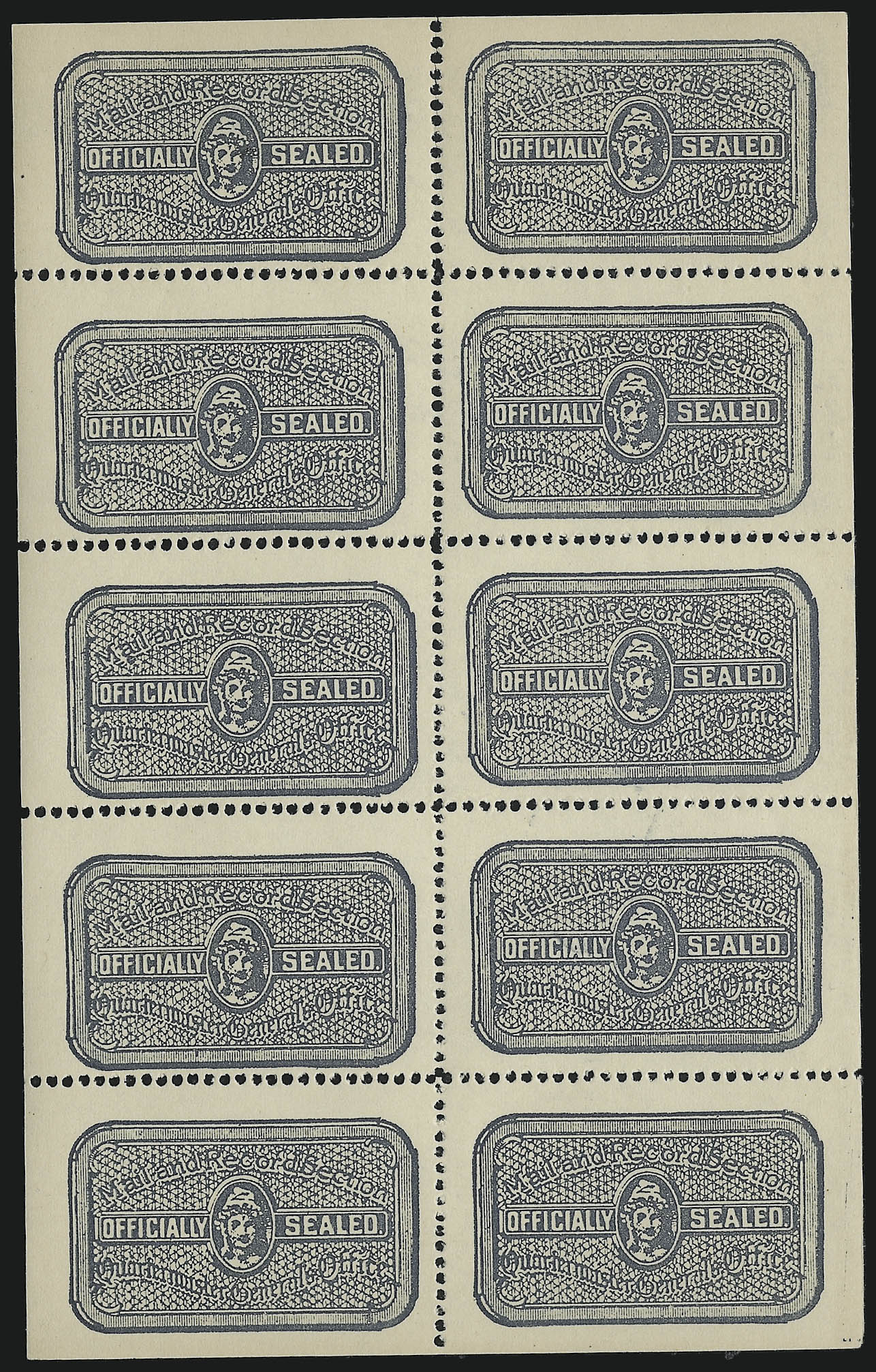 Sale no. 967 — Lot no. 5381 — Siegel Auction Galleries